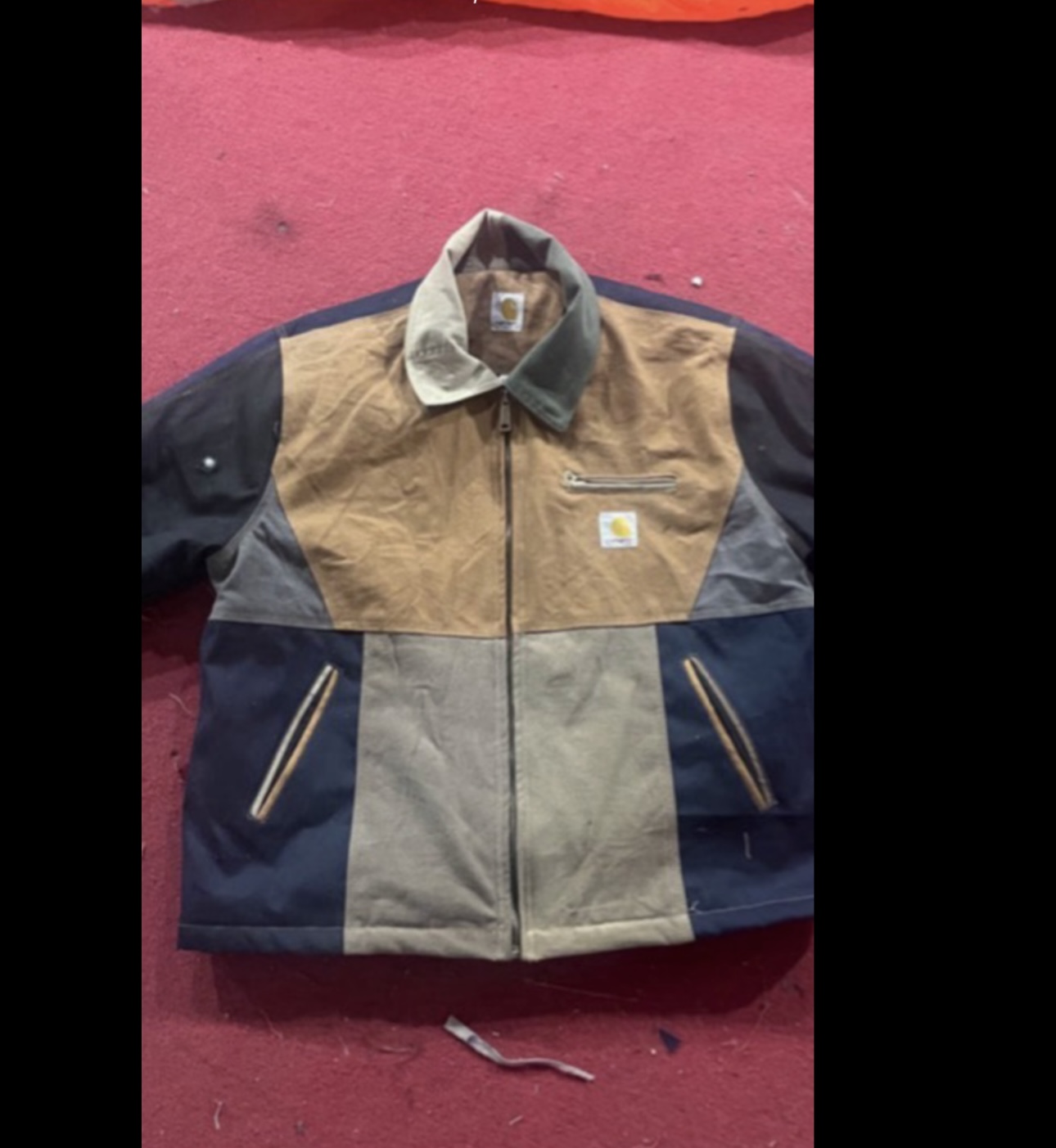 reworked style Detroit Carhartt  jacket