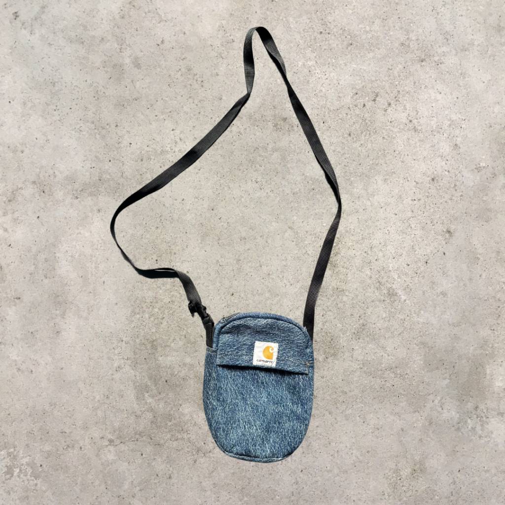 Upcycled Small Carhartt Pouch - Long Strap