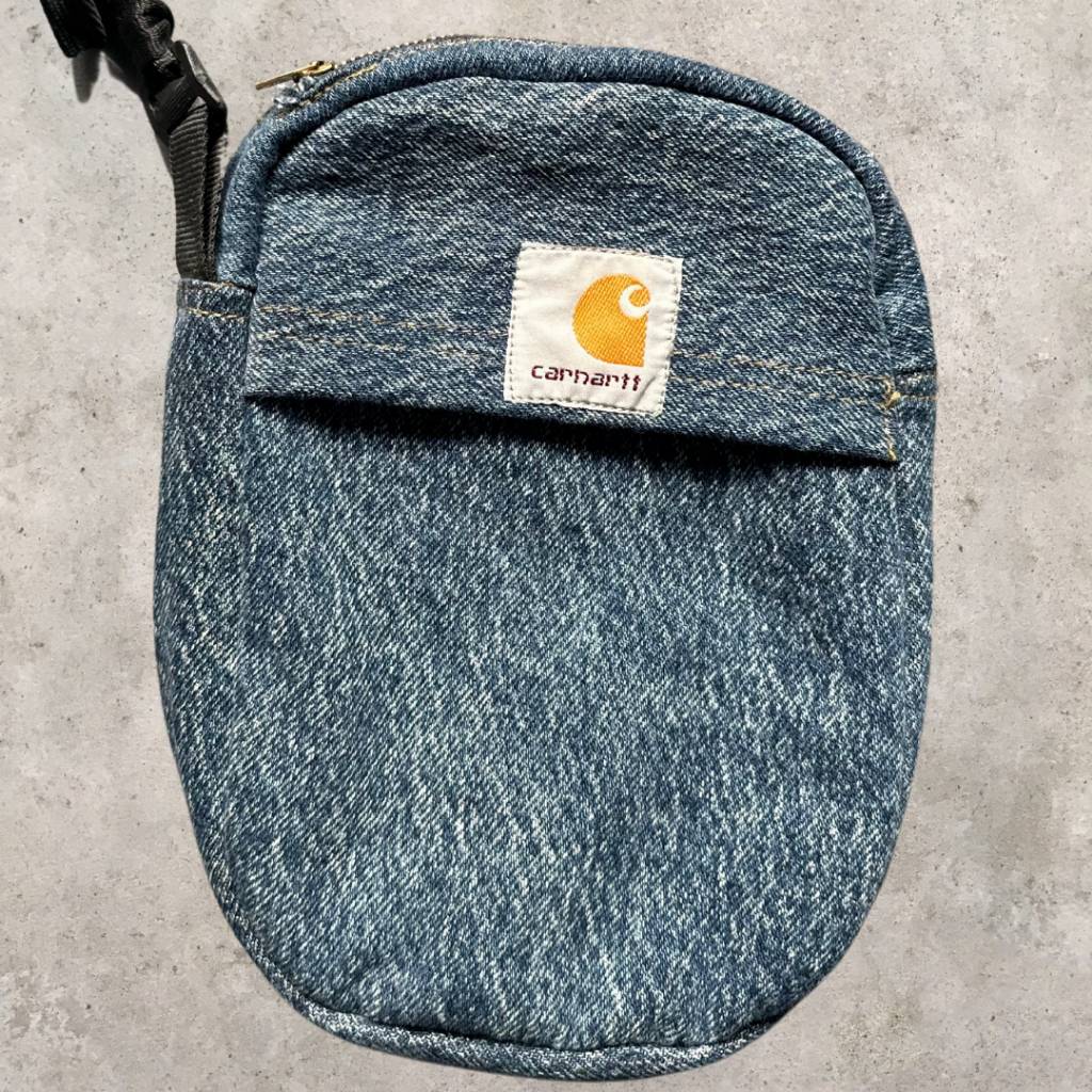 Upcycled Small Carhartt Pouch - Long Strap