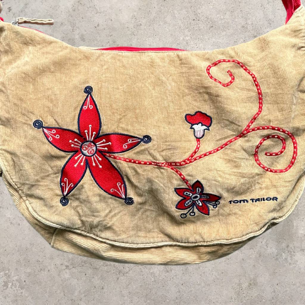 Upcycled Hobo Shoulder Bag