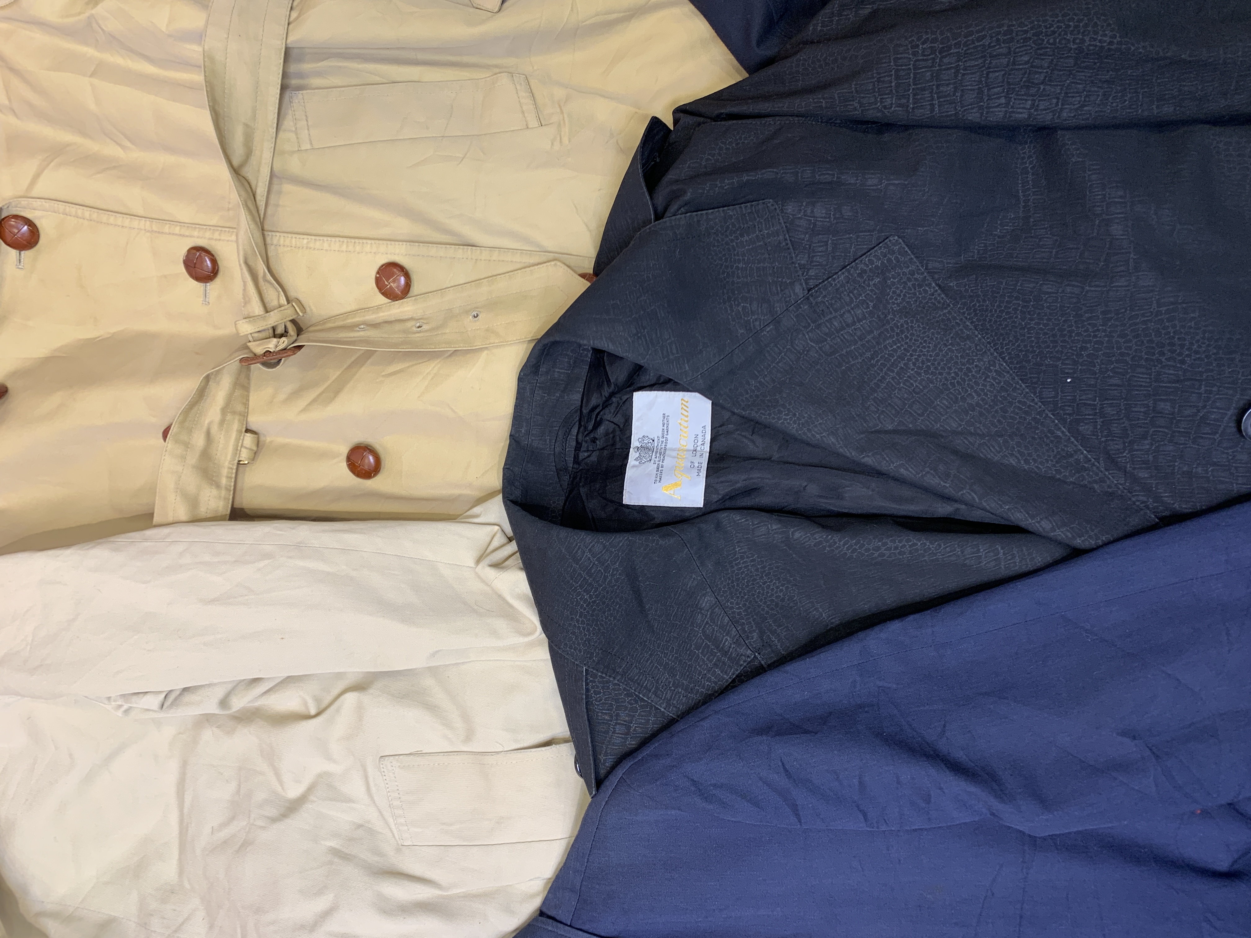 Aquascutum trench coats