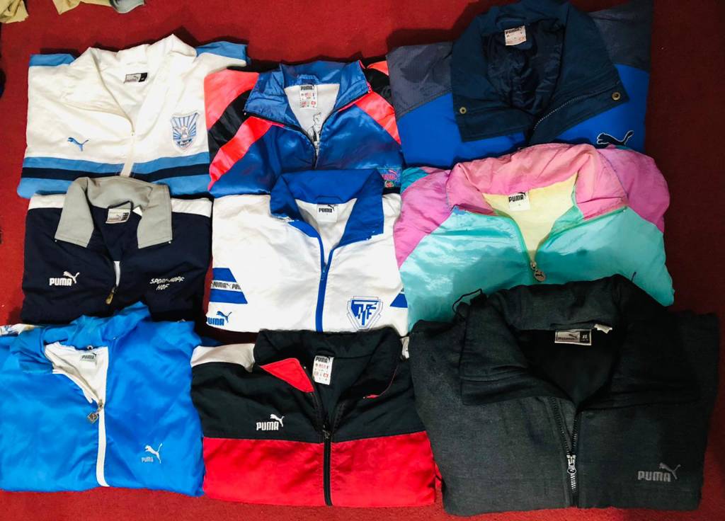 Men's Puma Branded Windbreaker Jackets 20 pieces