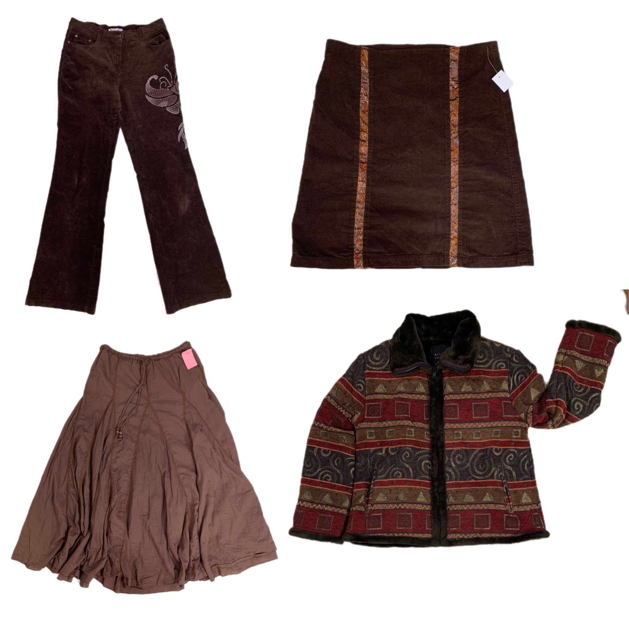 Italian Bale Mixed suede Bundle ( F -729)