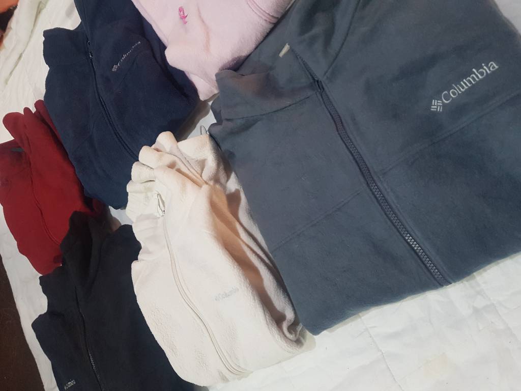 Branded Columbia Fleece Jumpers