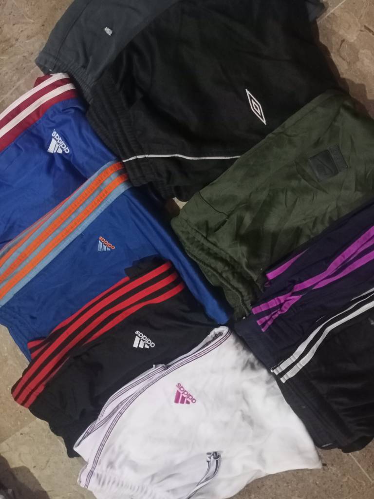 Branded Nike Adidas track trousers