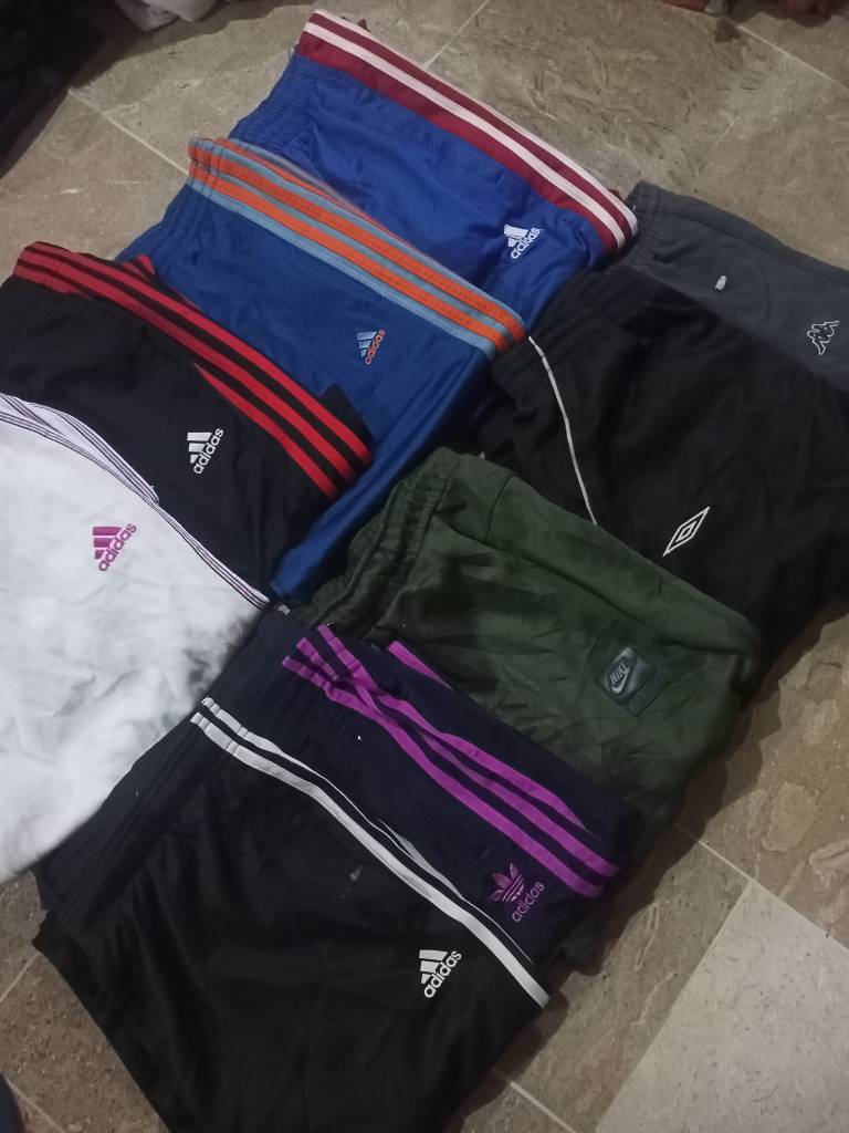 Branded Nike Adidas track trousers