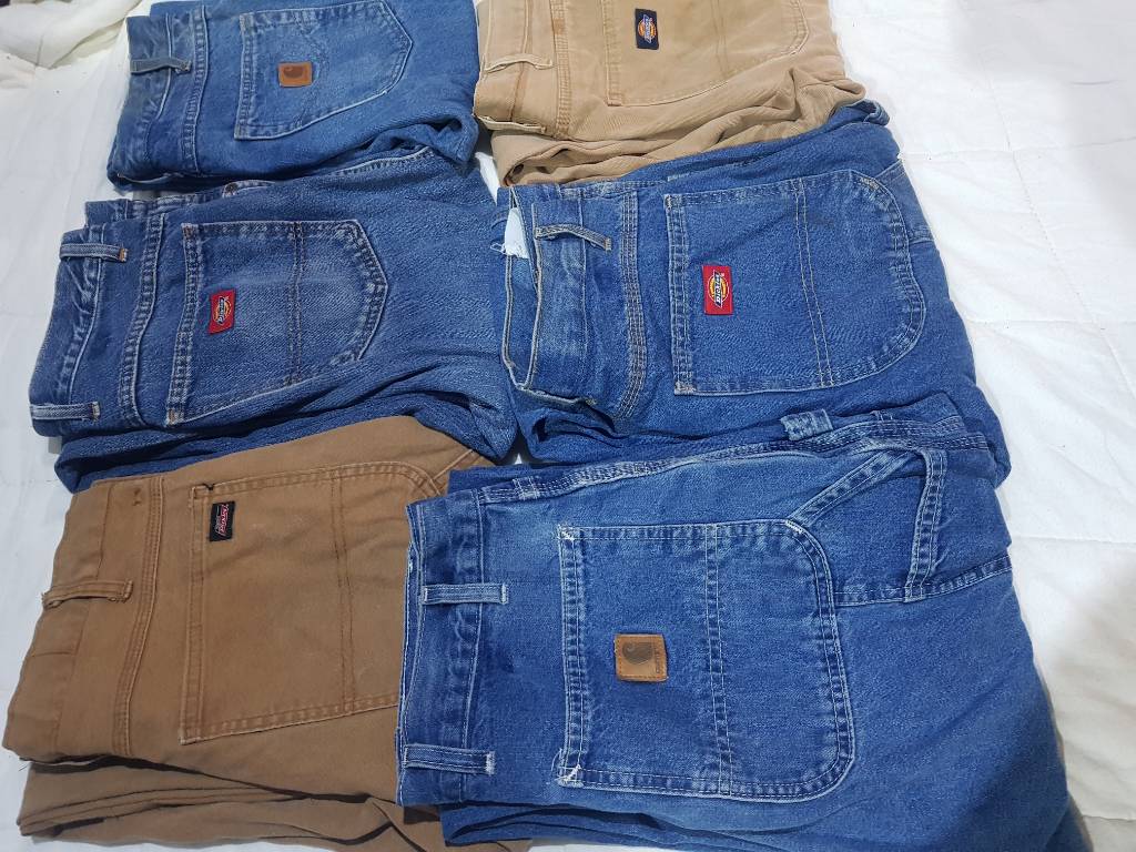 Branded Carhartt Dickies Workwear Trousers