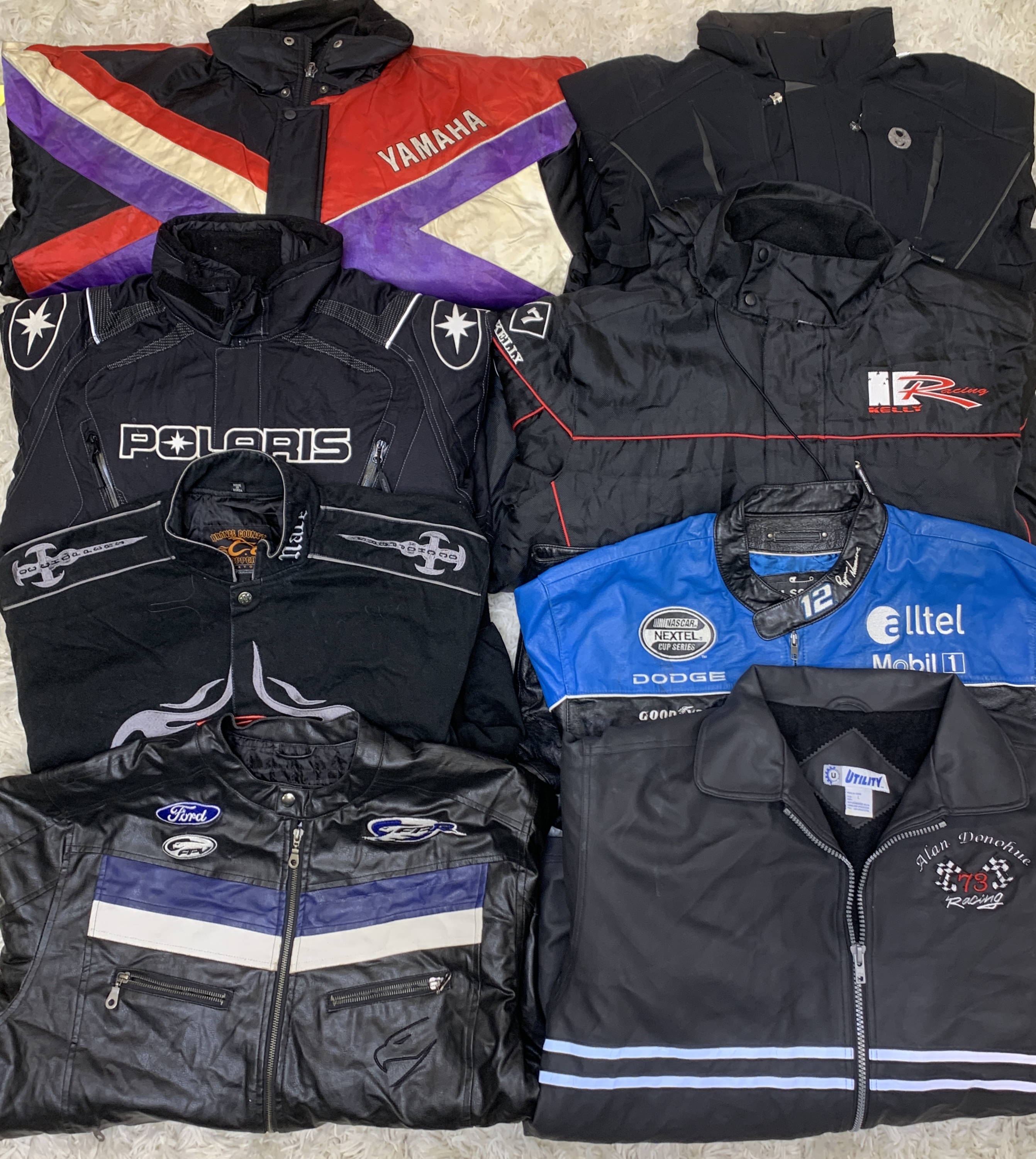 Vintage Racing biker jacket
