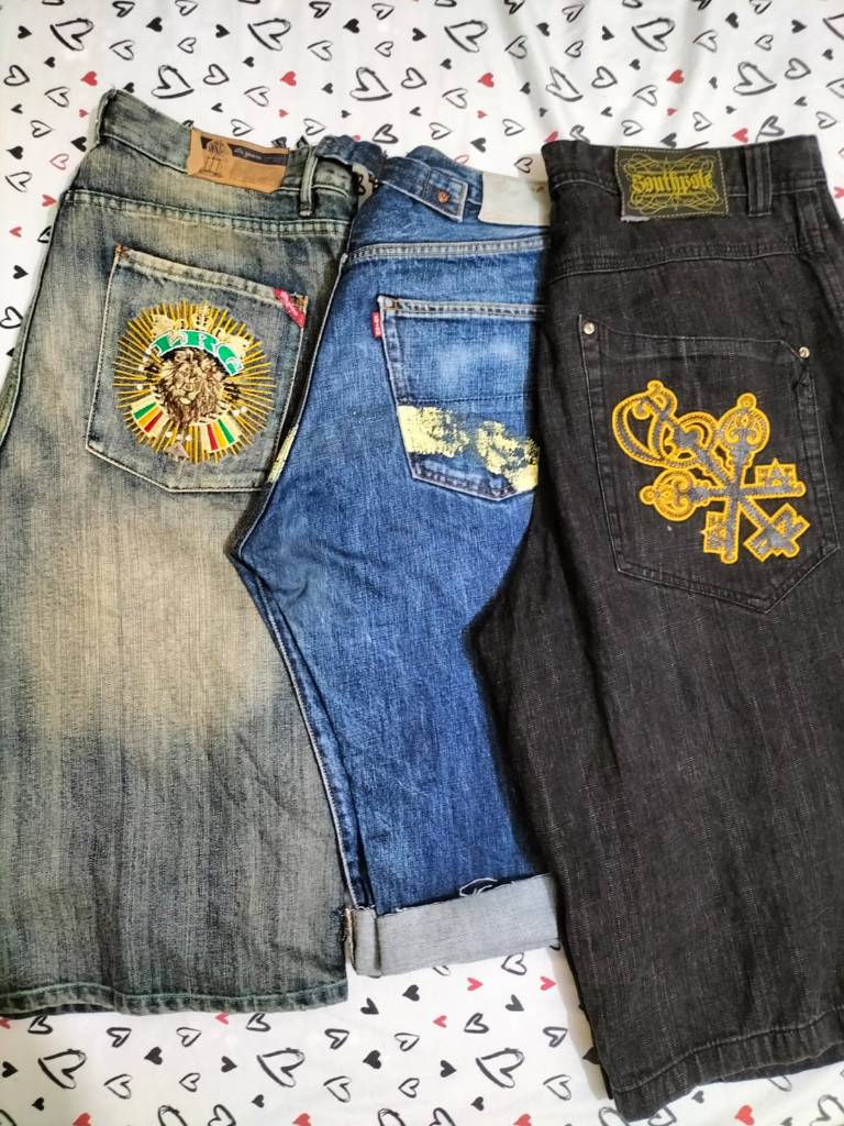 HD Y2K Baggy Designer Shorts - 15 pcs