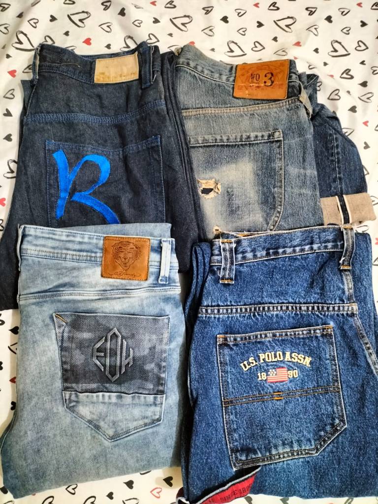 HD Premium Baggy Jeans - 25 pcs