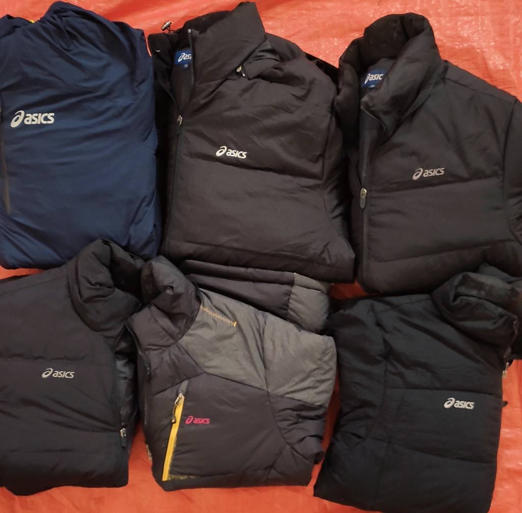 asics puffer jacket