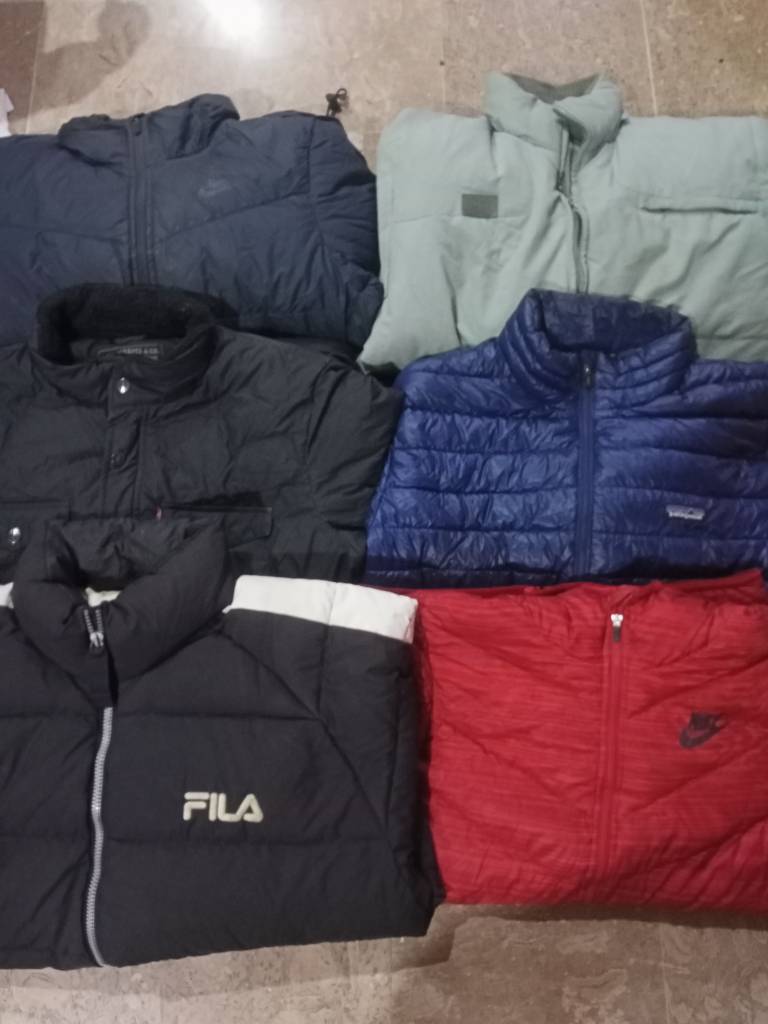 Mens Branded Fila, Adidas Puffer Jackets