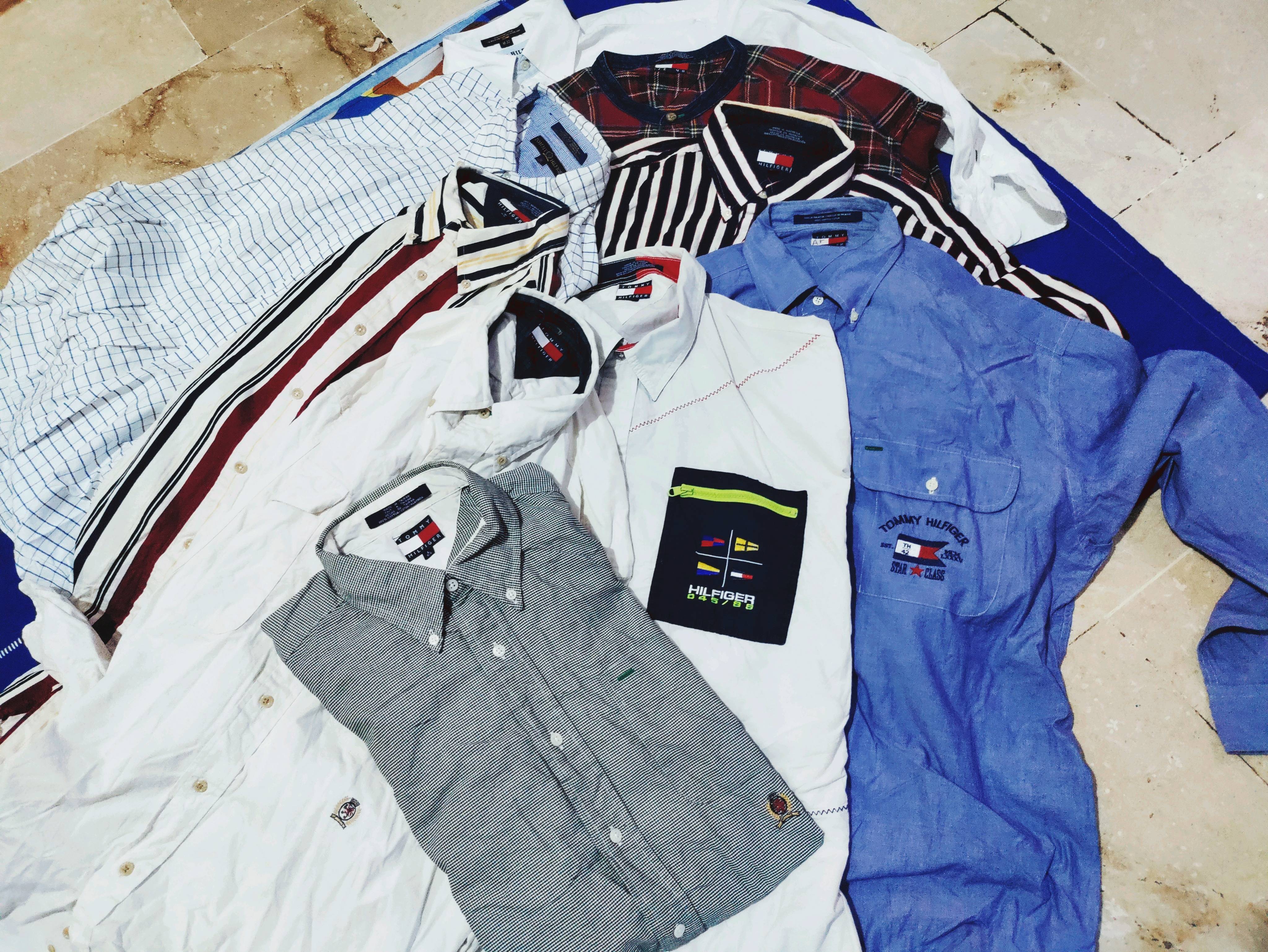 Man's 90's vintage Tommy Hilfiger shirt
