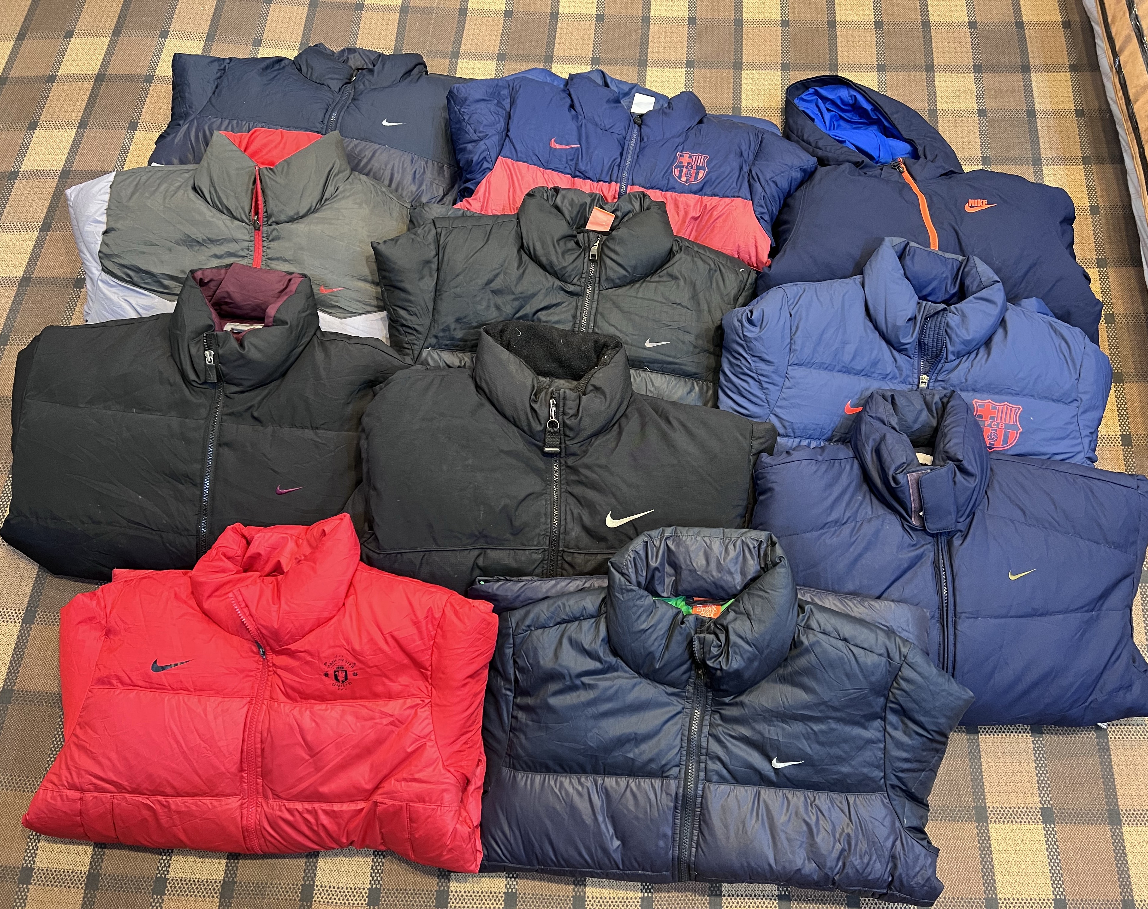Nike puffer jackets
