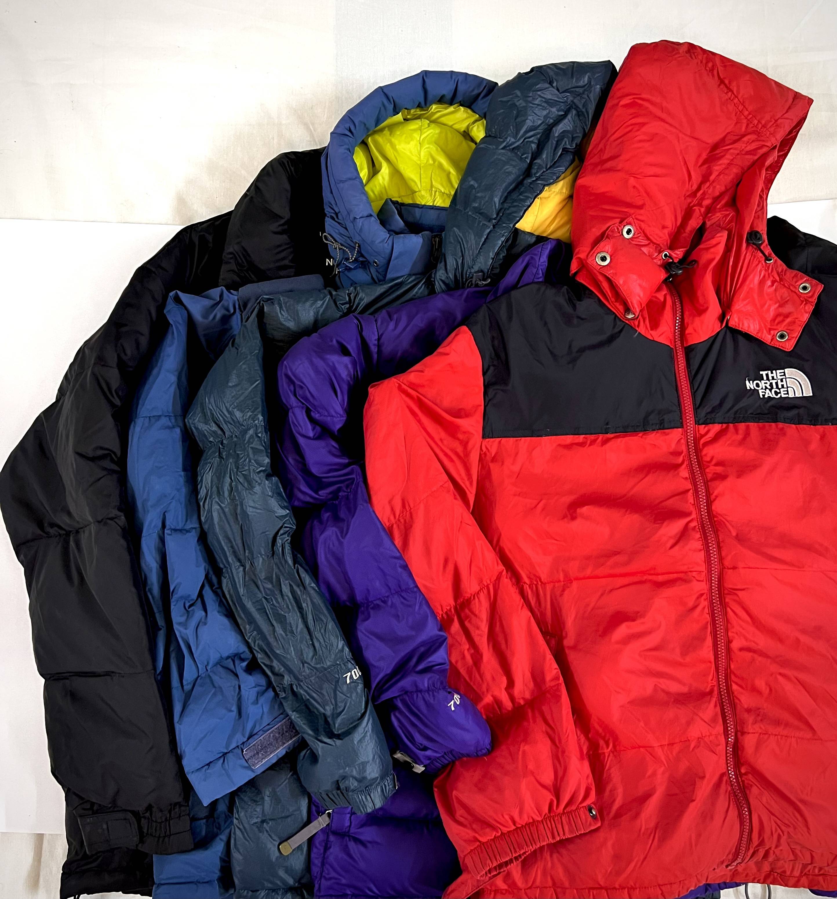Men's Branded The North Face Puffer Jackets 700 nuptse 800 Flight Series #248