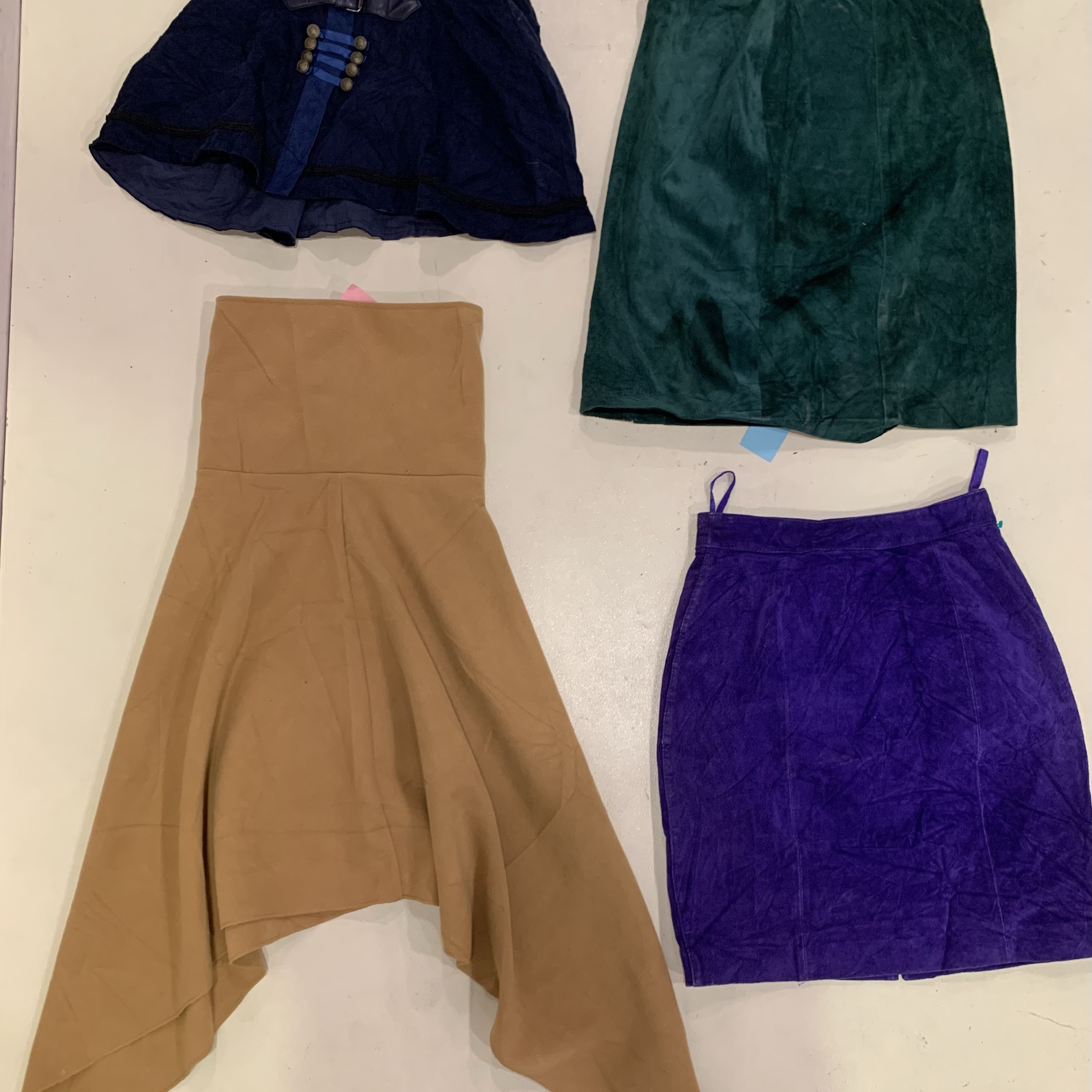 Retro Suede Skirts Mix (F-748)