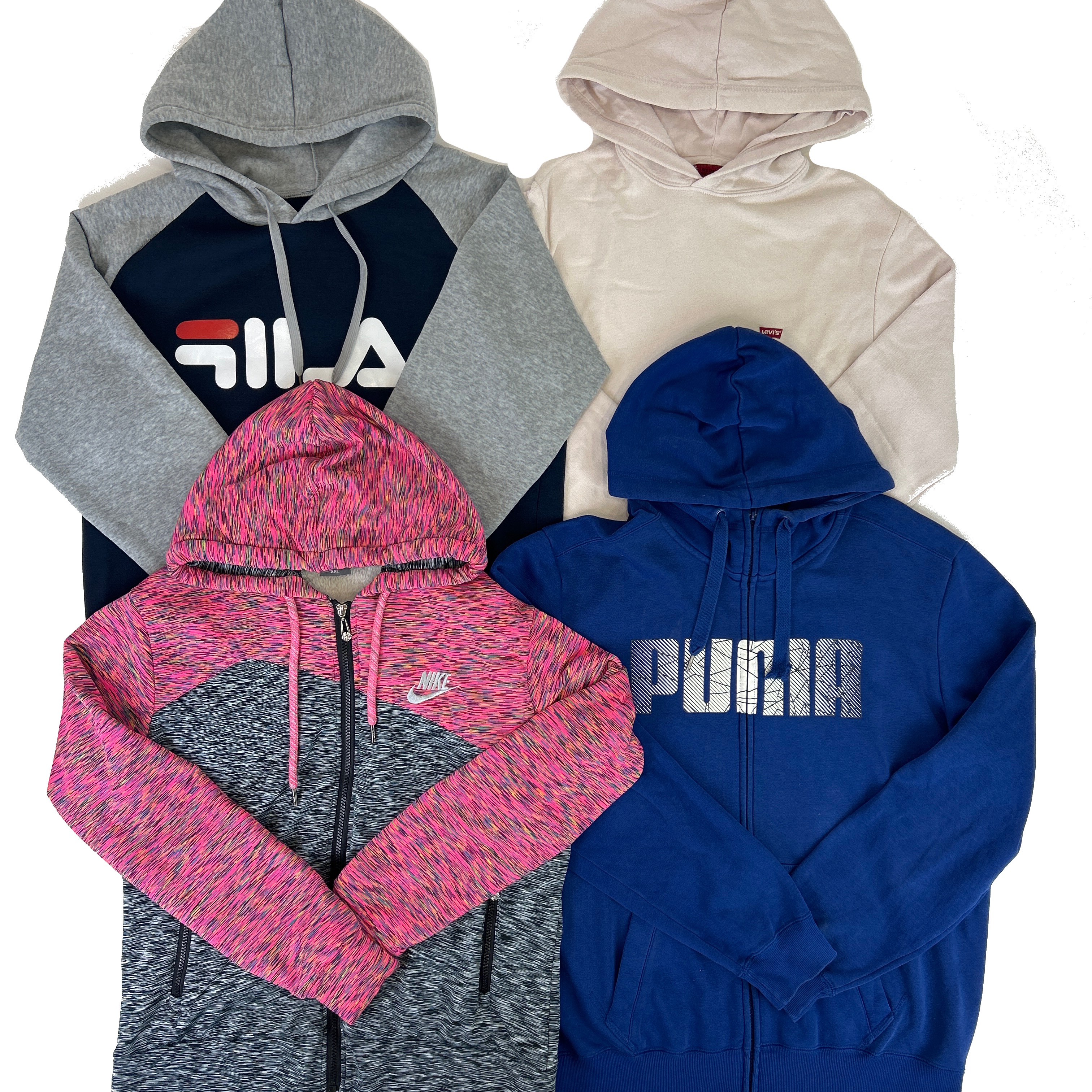 50pcs HOODIES BRANDED MIX - 50% OFF SALE