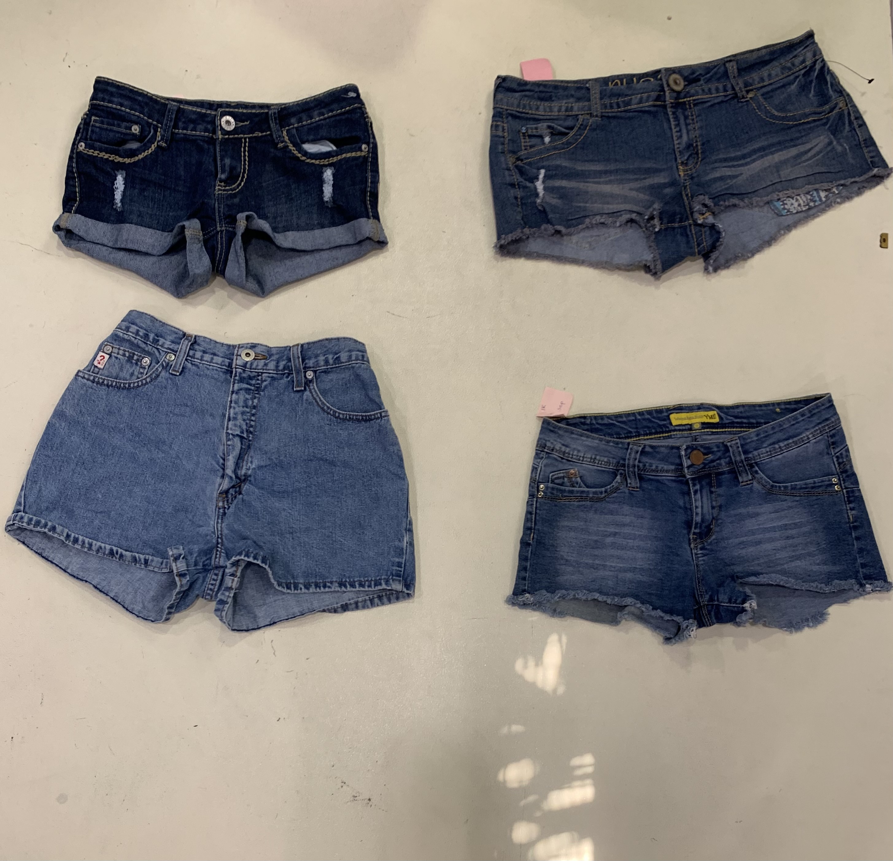 Denim Love-Mini Denim shorts (F-763)