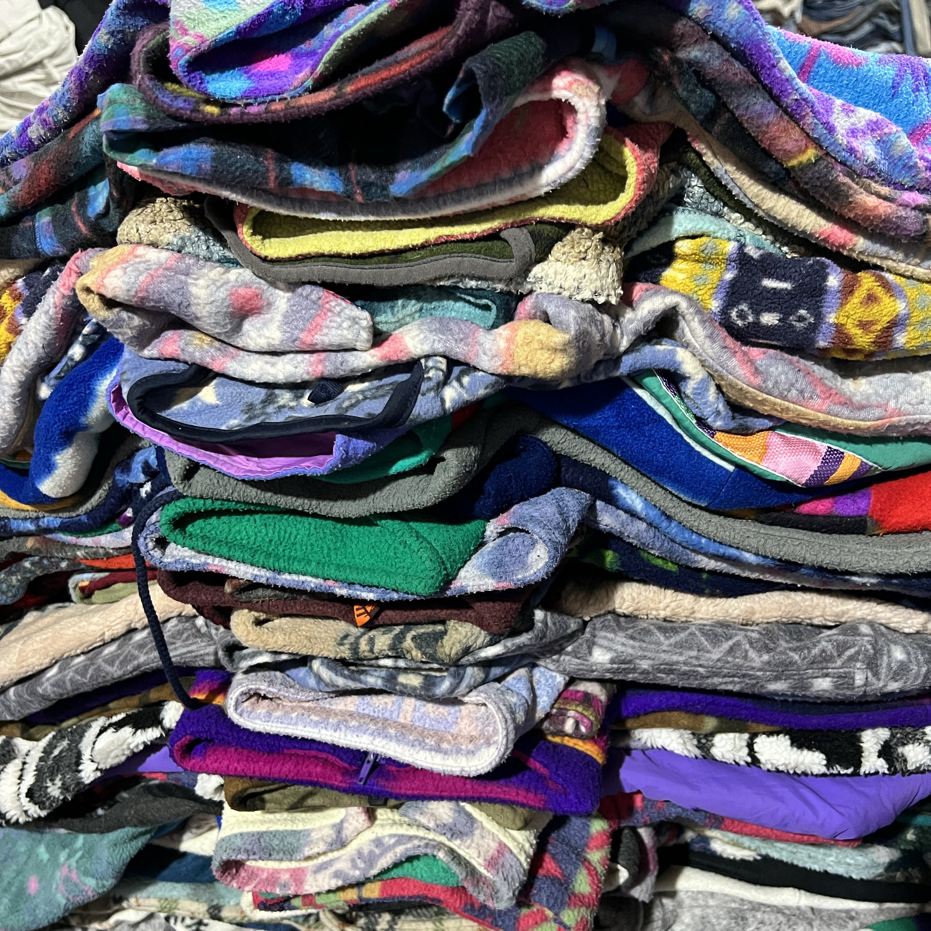 Unisex crazy fleeces 50 pieces sample video
