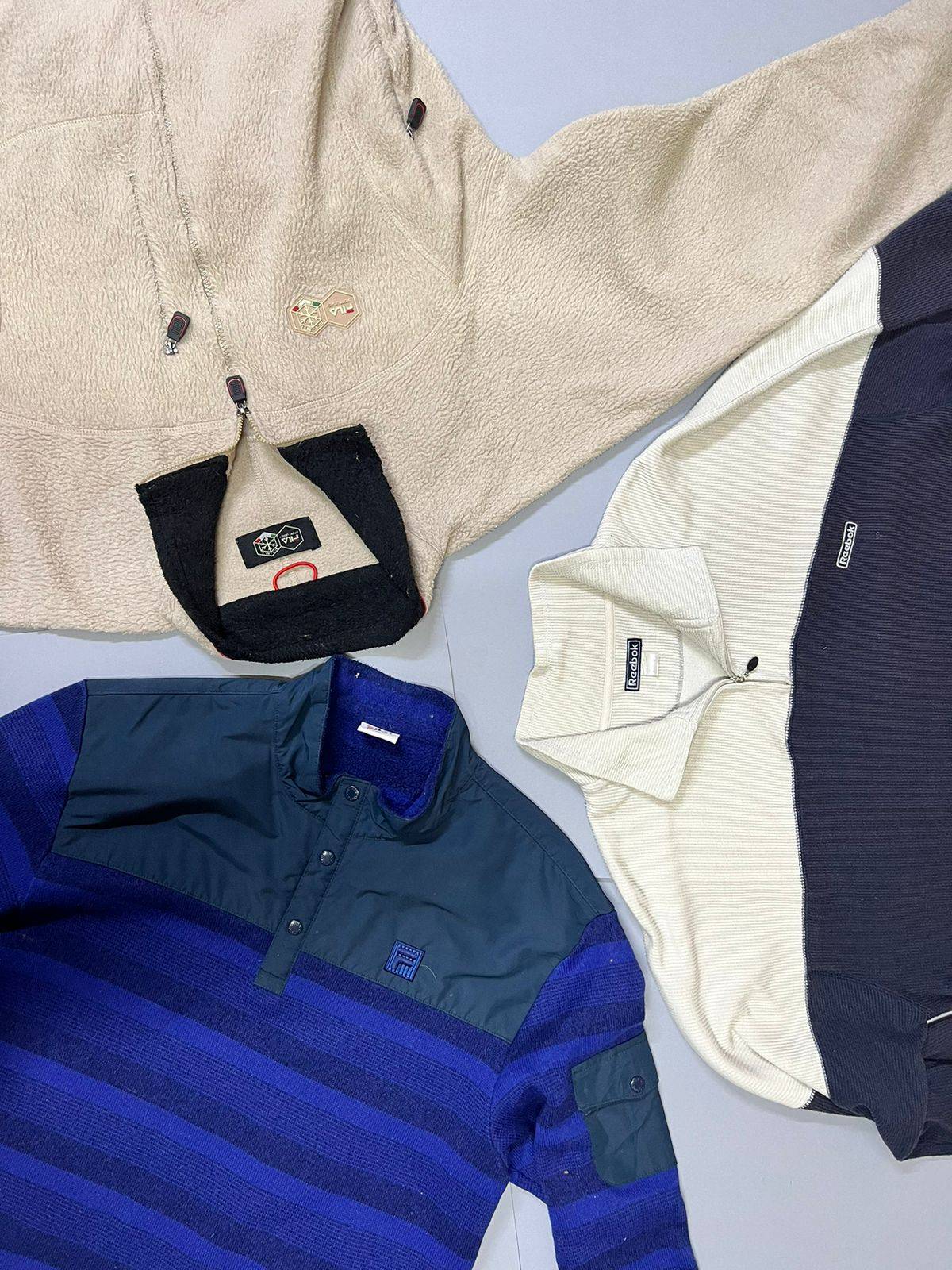 Men's Branded Fila, Puma, Adidas, Reebok Fleece #219