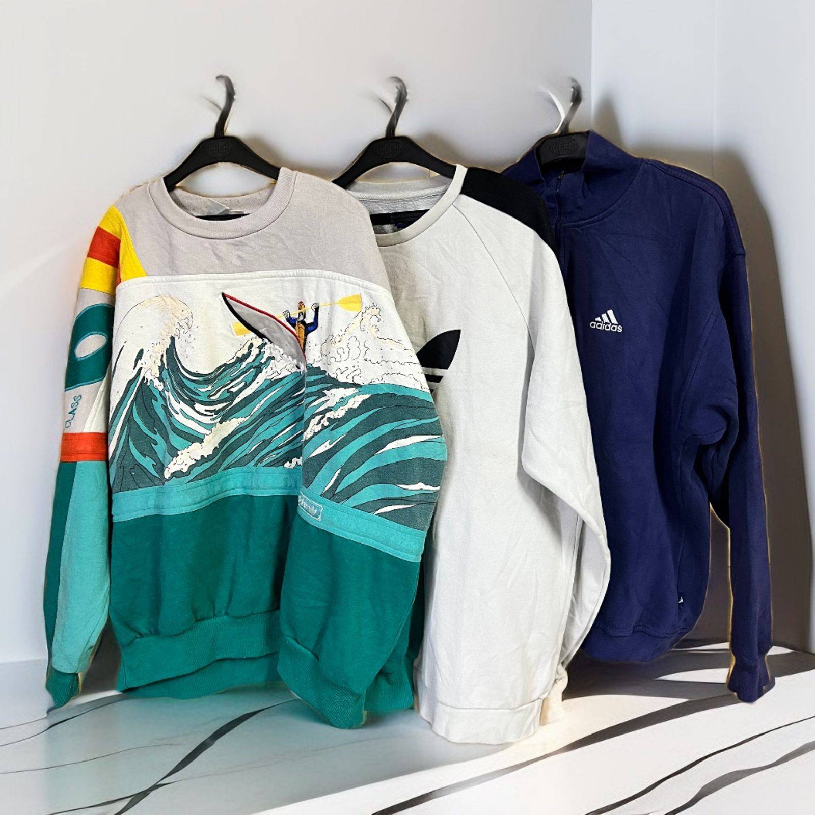 Men's Branded Adidas Sweatshirt/Round Neck #254