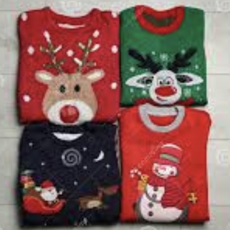 Christmas Sweaters - 40 Pieces