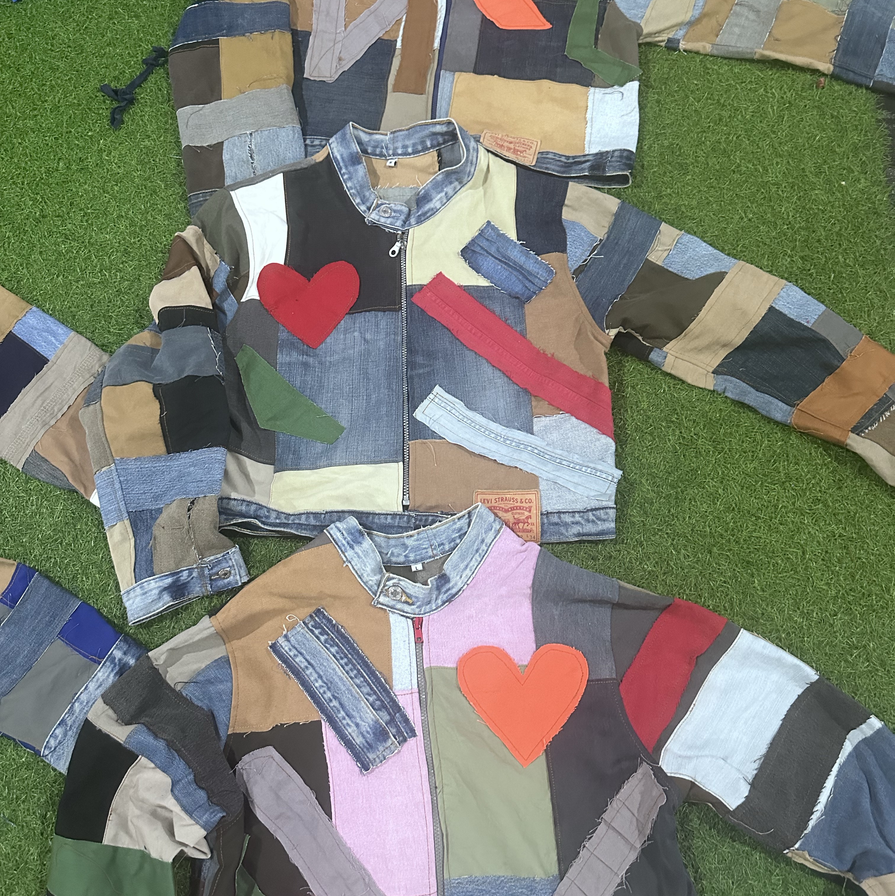 play Rework original Levi’s crazy jackets 25 pcs