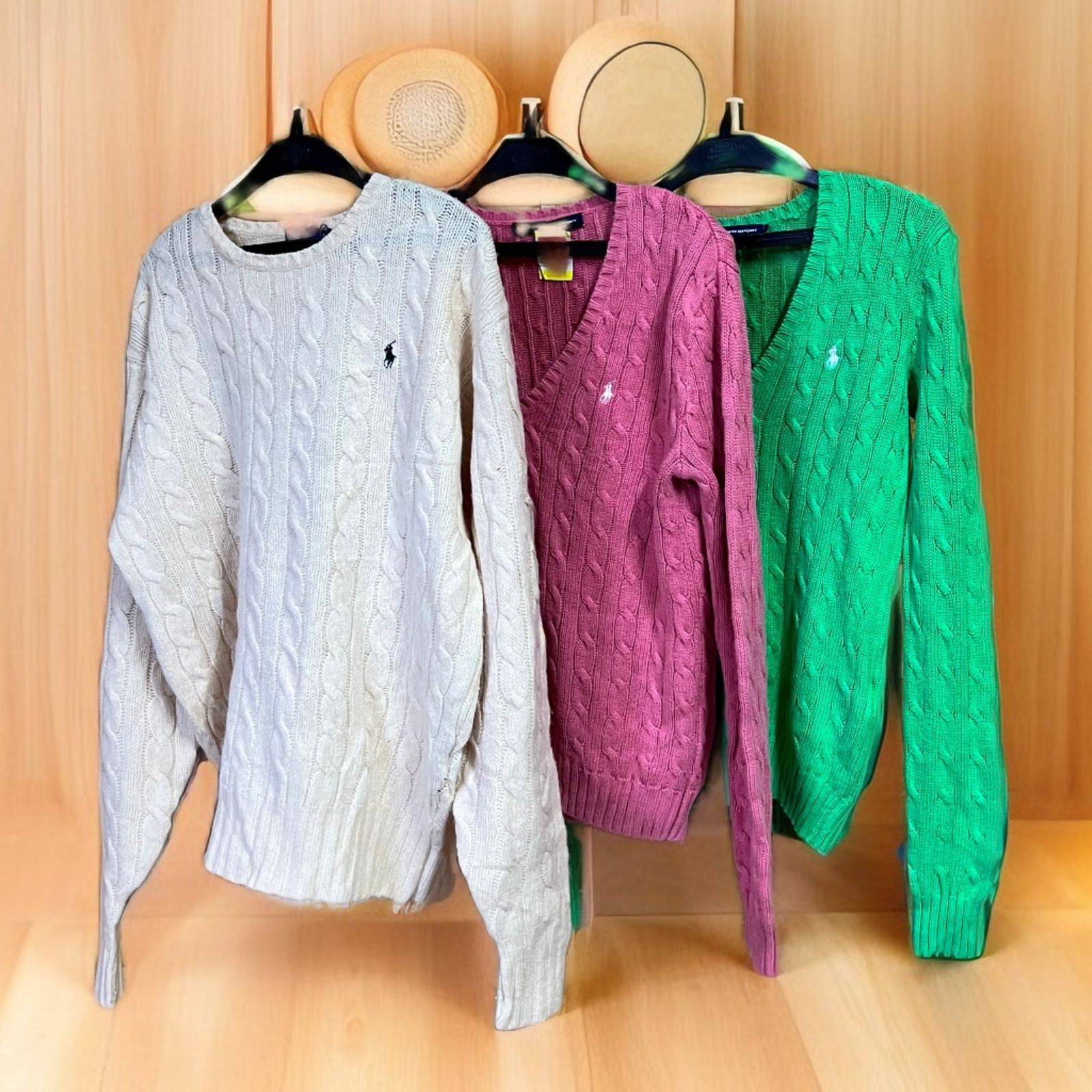 *Branded Polo cable knitted Sweaters 23pcs* #255