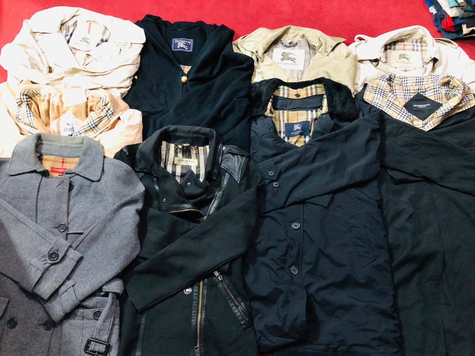 Burberry Trench short Coats 10 pieces
