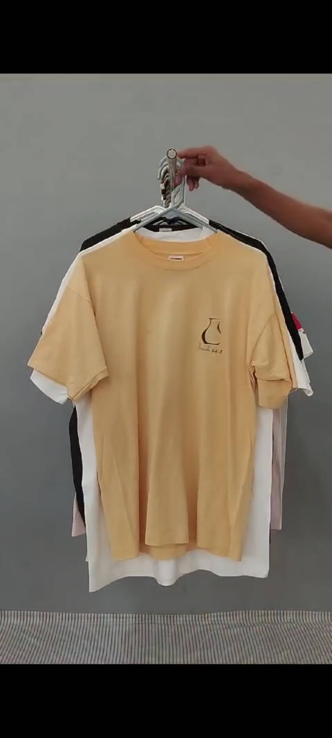 T-shirt vintage à couture simple CR172