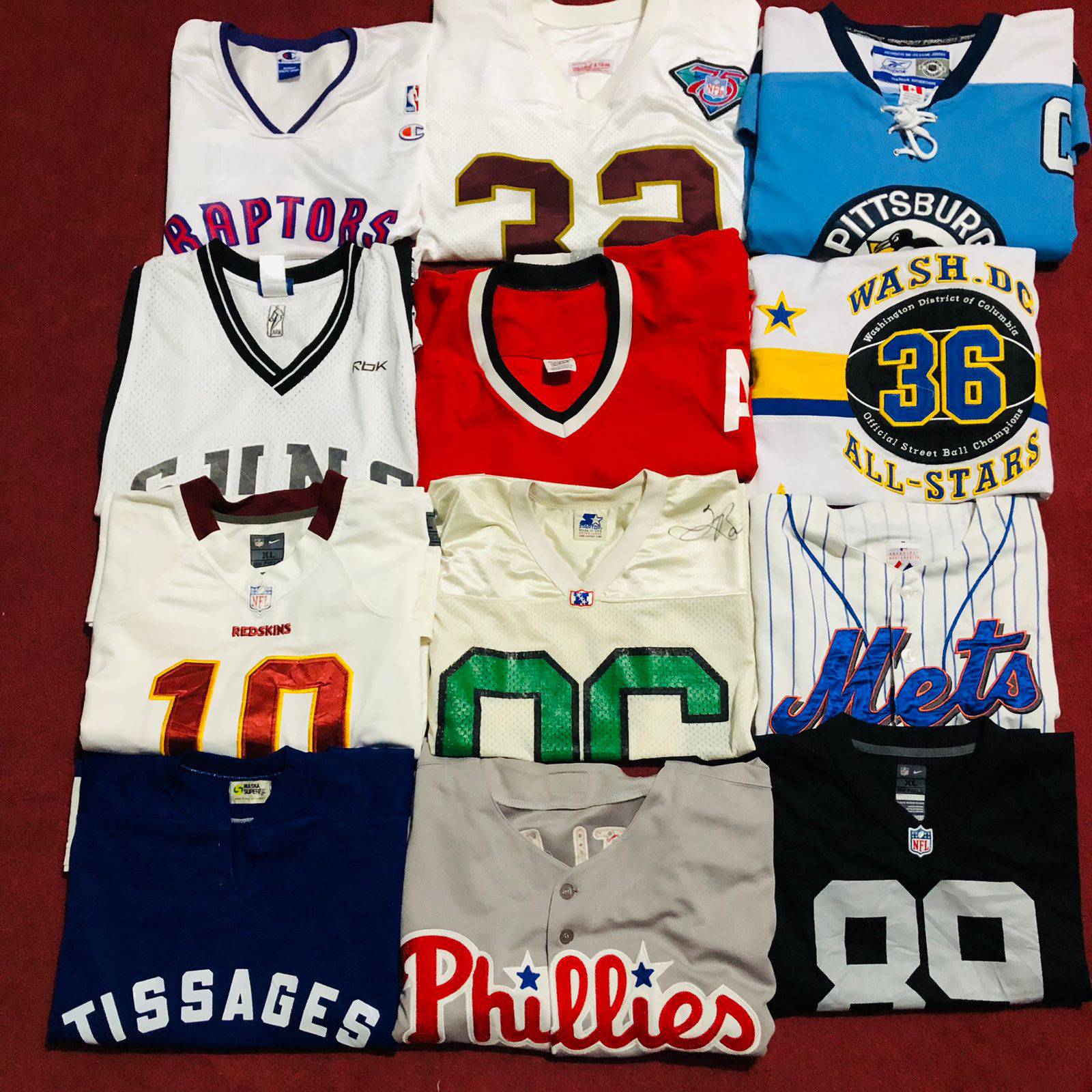 NFL NHl Starter  sports pieces 30