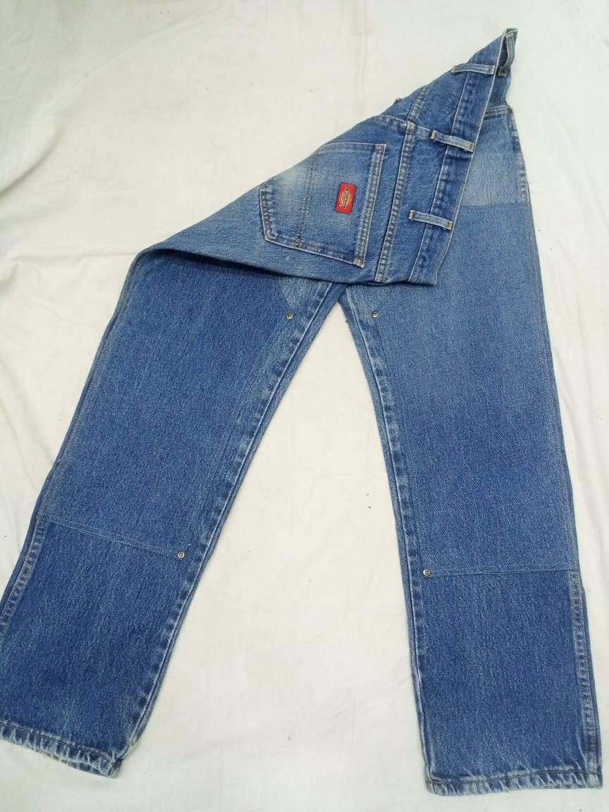 CR1071 Pantalons Dickies à Double Genoux Retouchés 25 Pcs