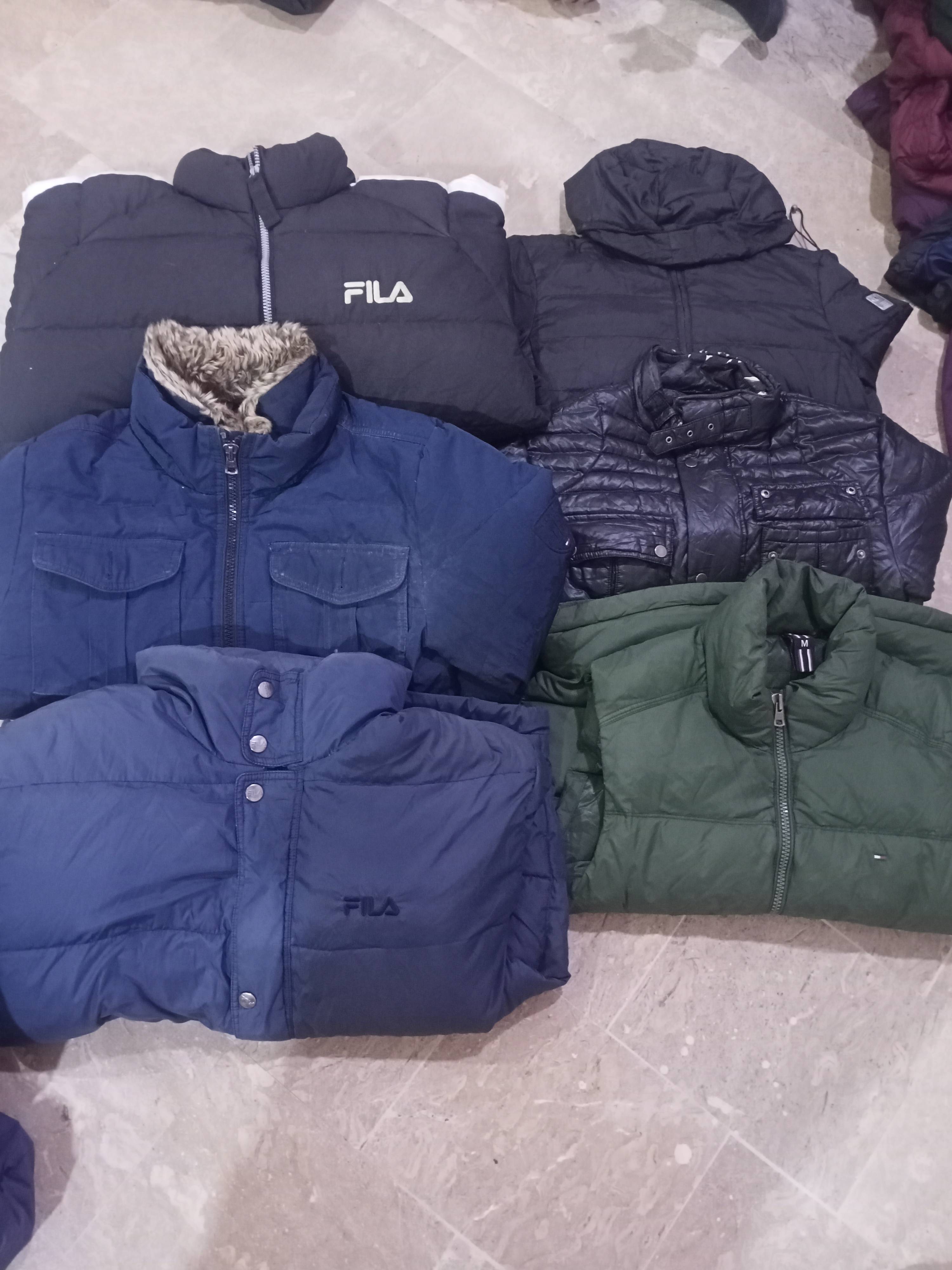 Branded Fila Dickies Puffer jackets