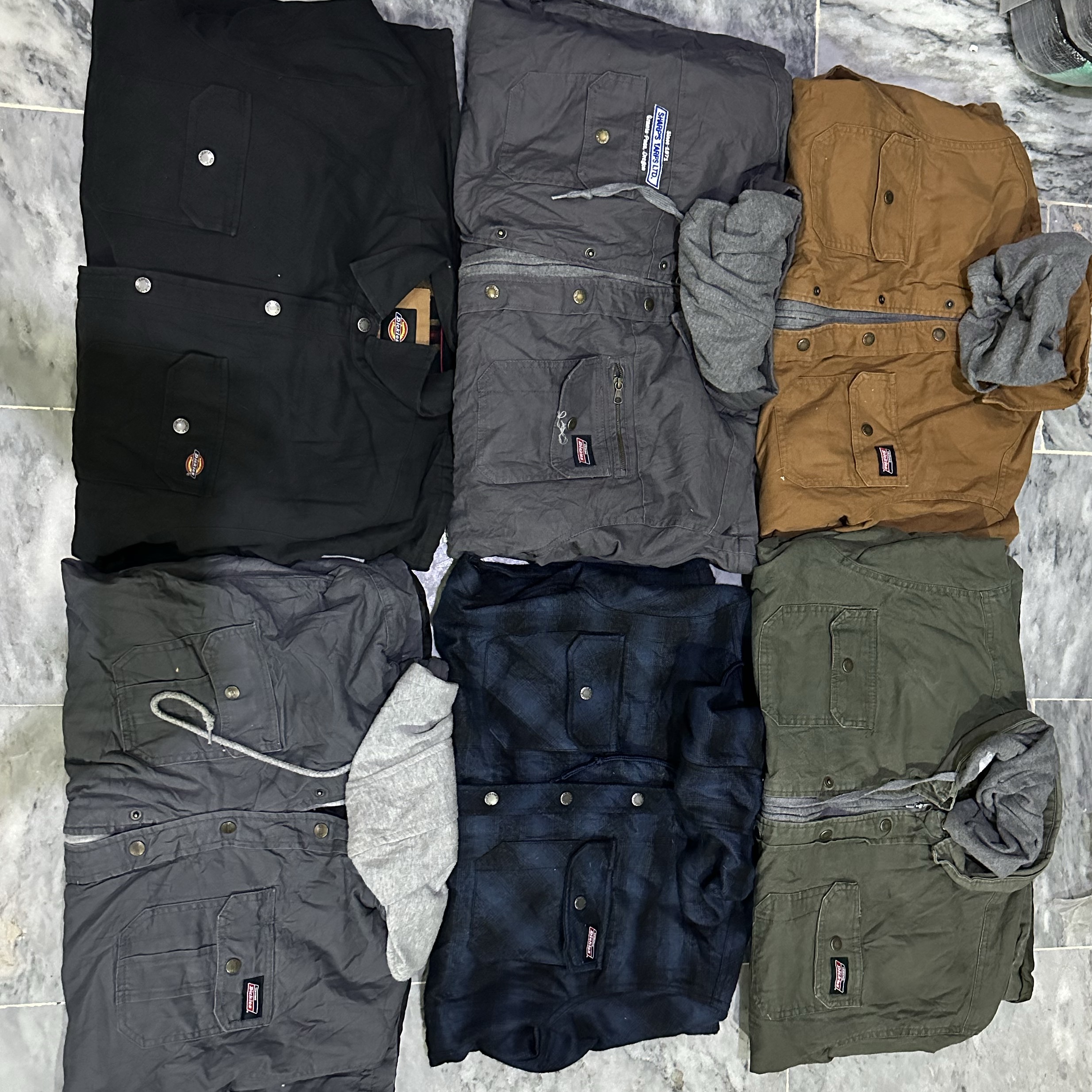 Dickies Duck hood shirt jackets 14 pcs