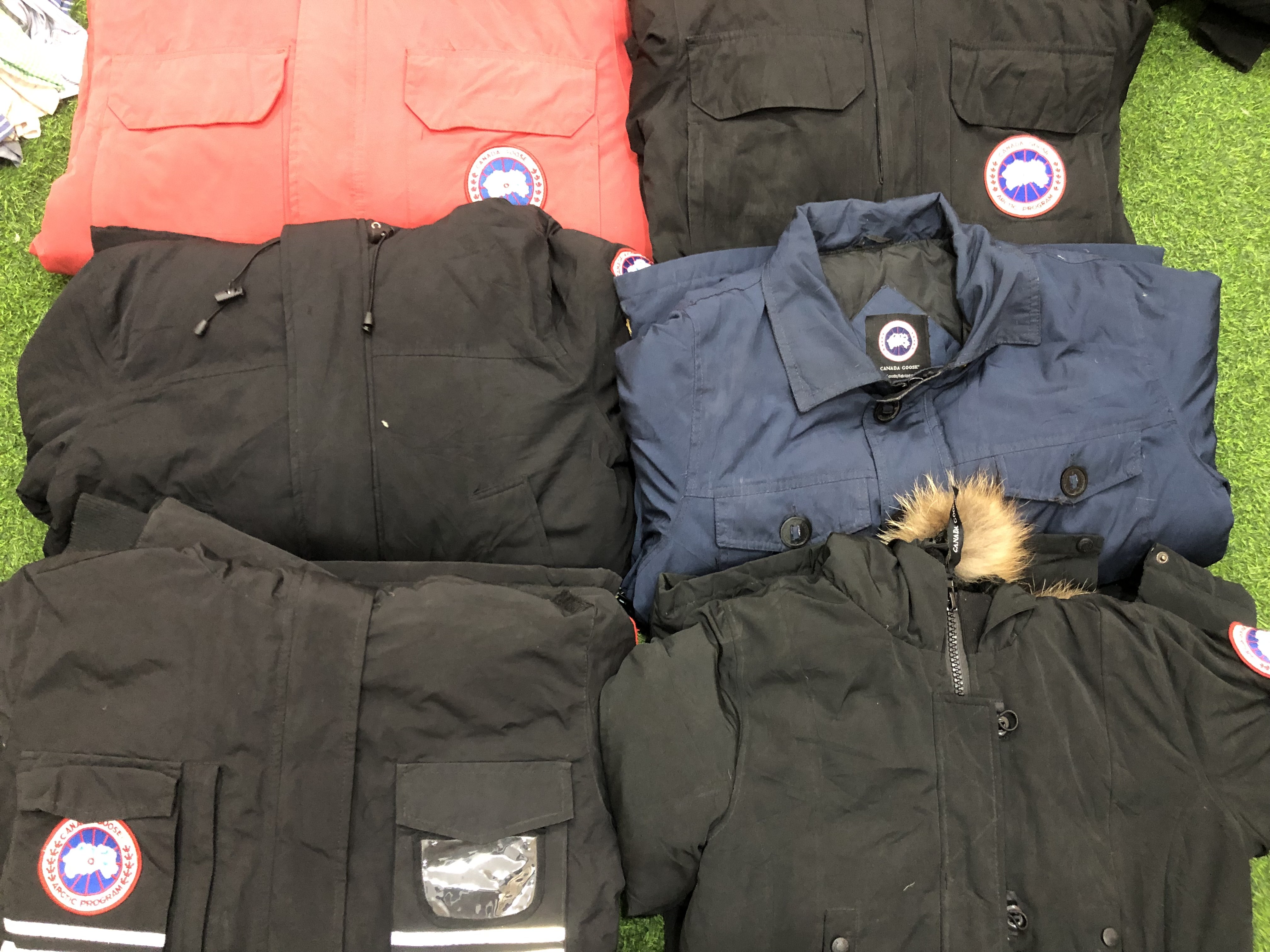 Branded Canada Goose jackets
