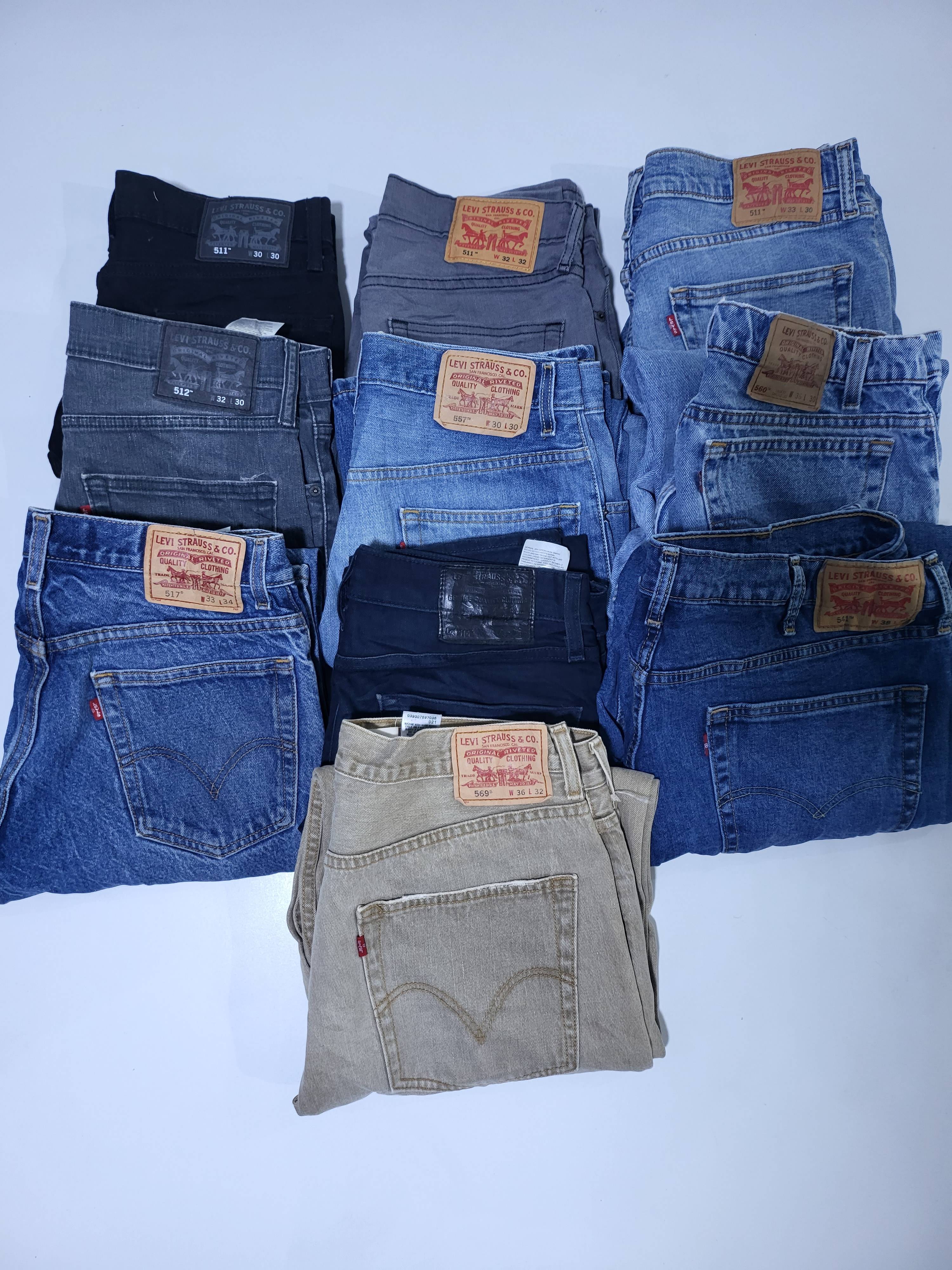 Levi's Jeans Pants 10 Pcs