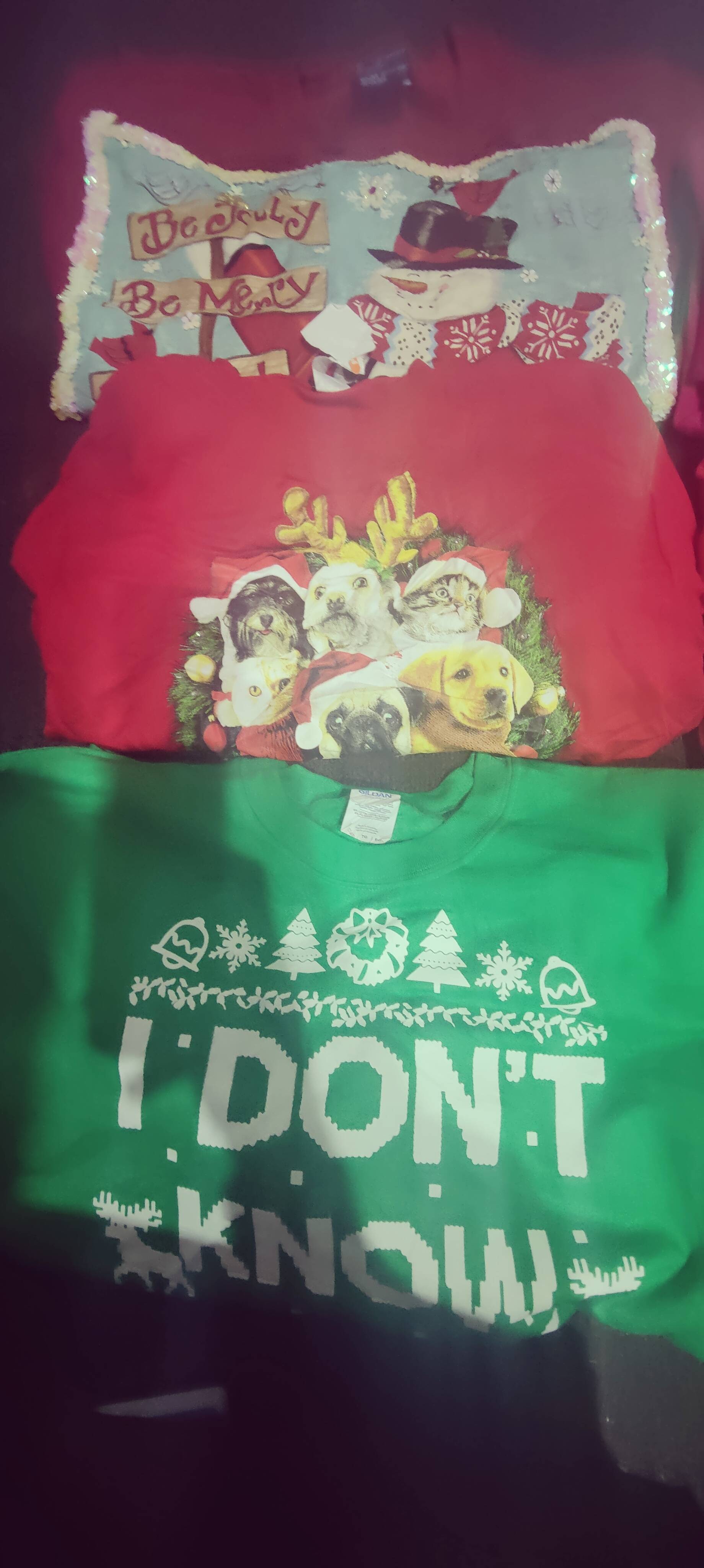 American Christmas sweat shirt