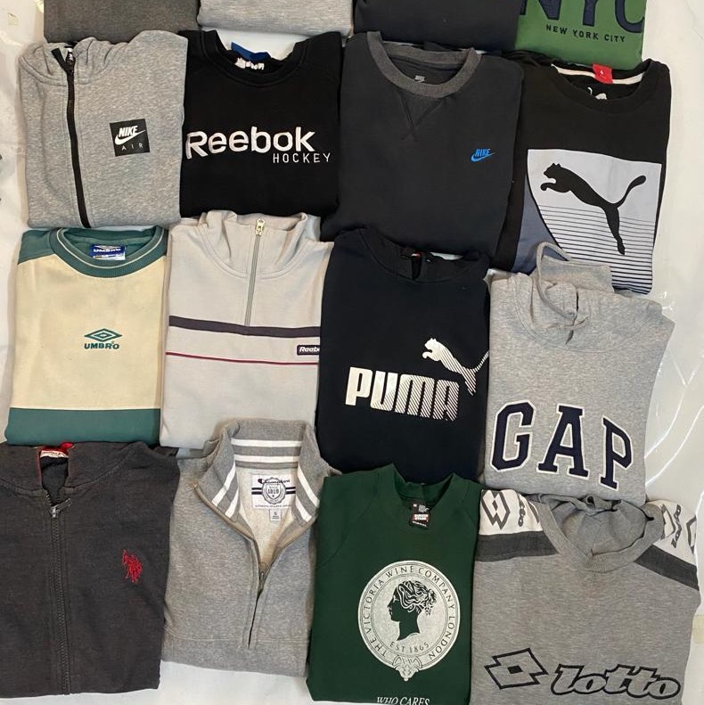 Nike/Adidas/Champion Vintage Sweatshirts 50 Pcs S011