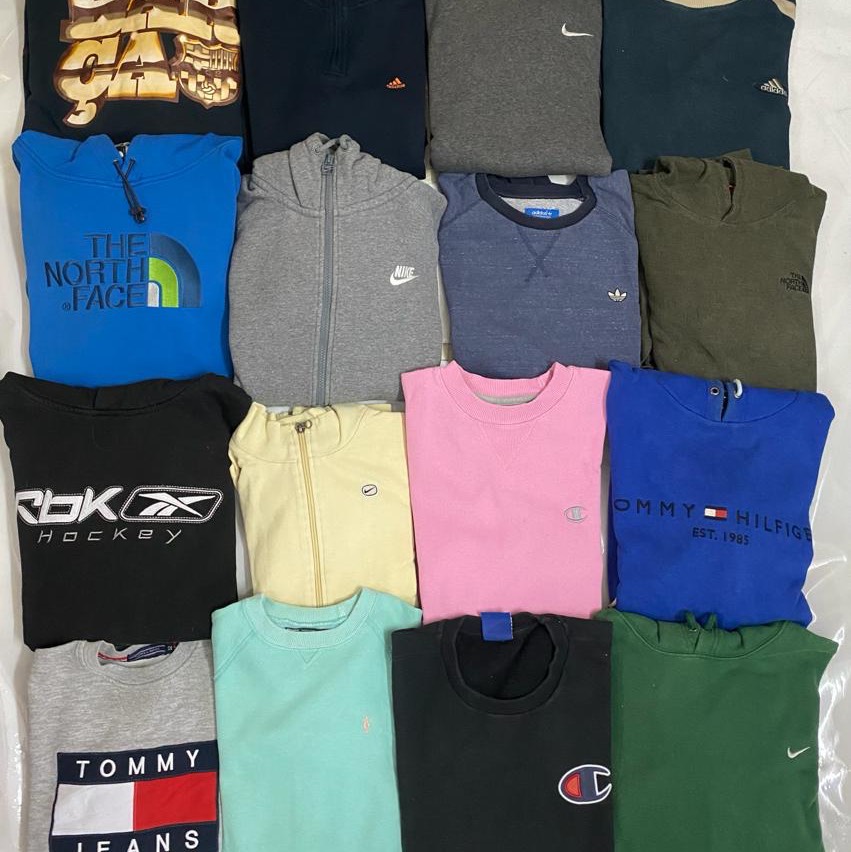 Nike/Adidas/Tommy/TNF Sweatshirts 50 Pcs S012