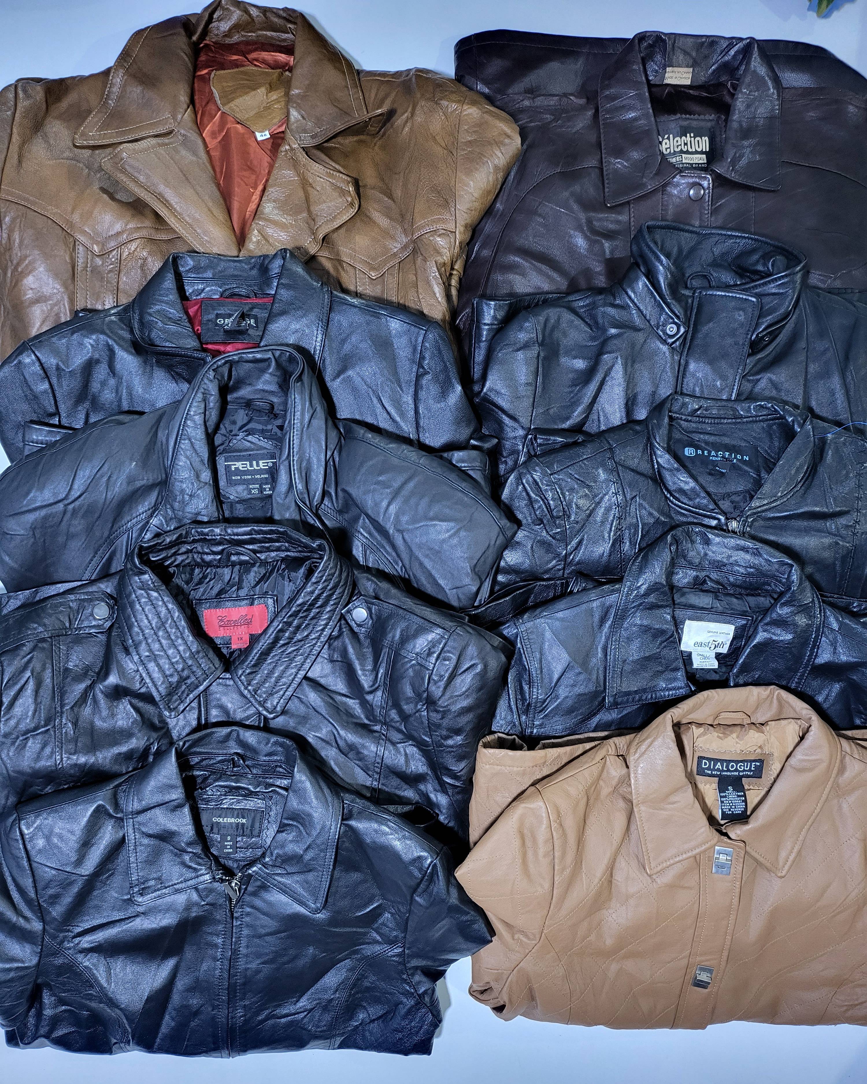 Leather Jacket 10 Pcs