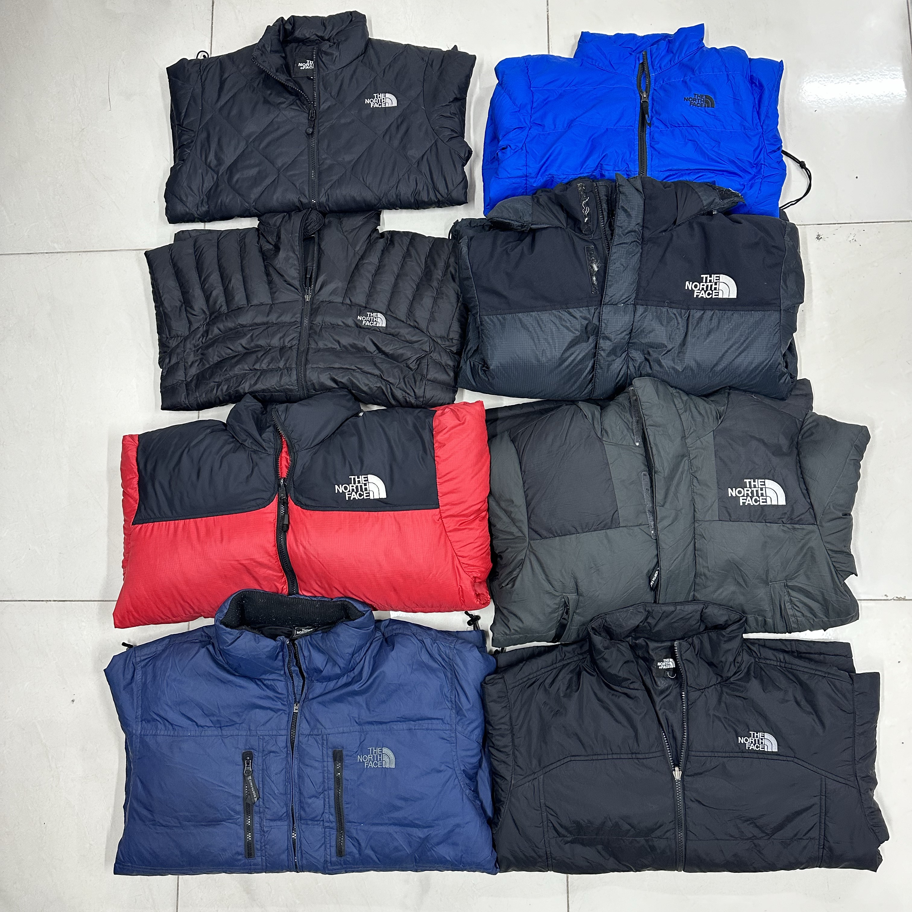 * The north face puffer 700,800,500&600-26pieces*#305