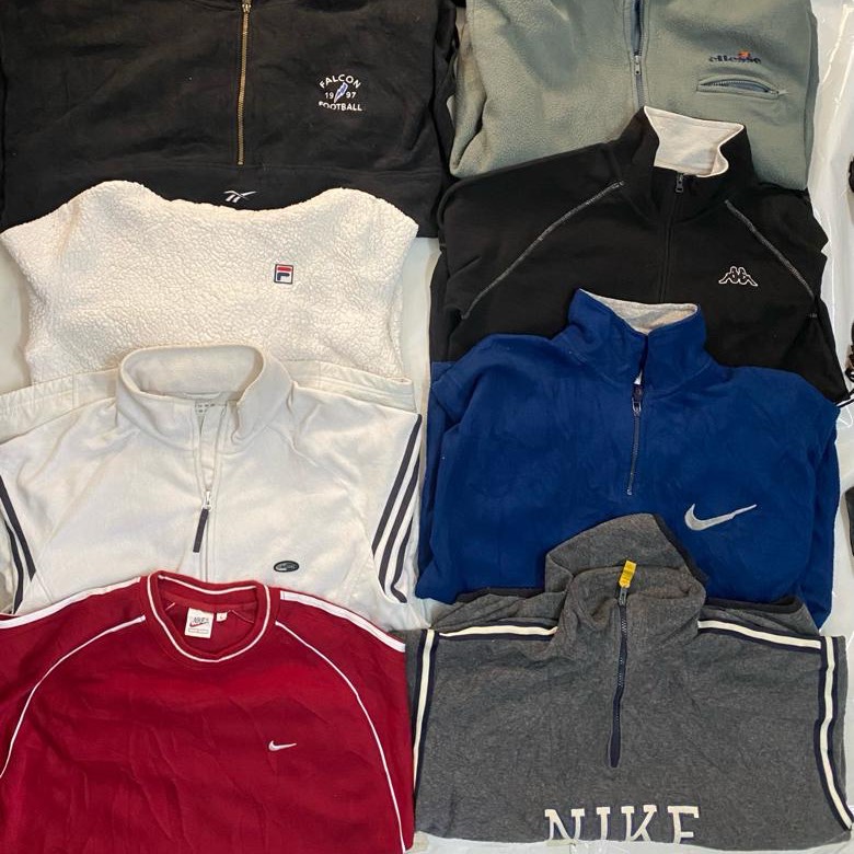 LL bean/nike/adidas/berghaus fleece 50 pcs F003