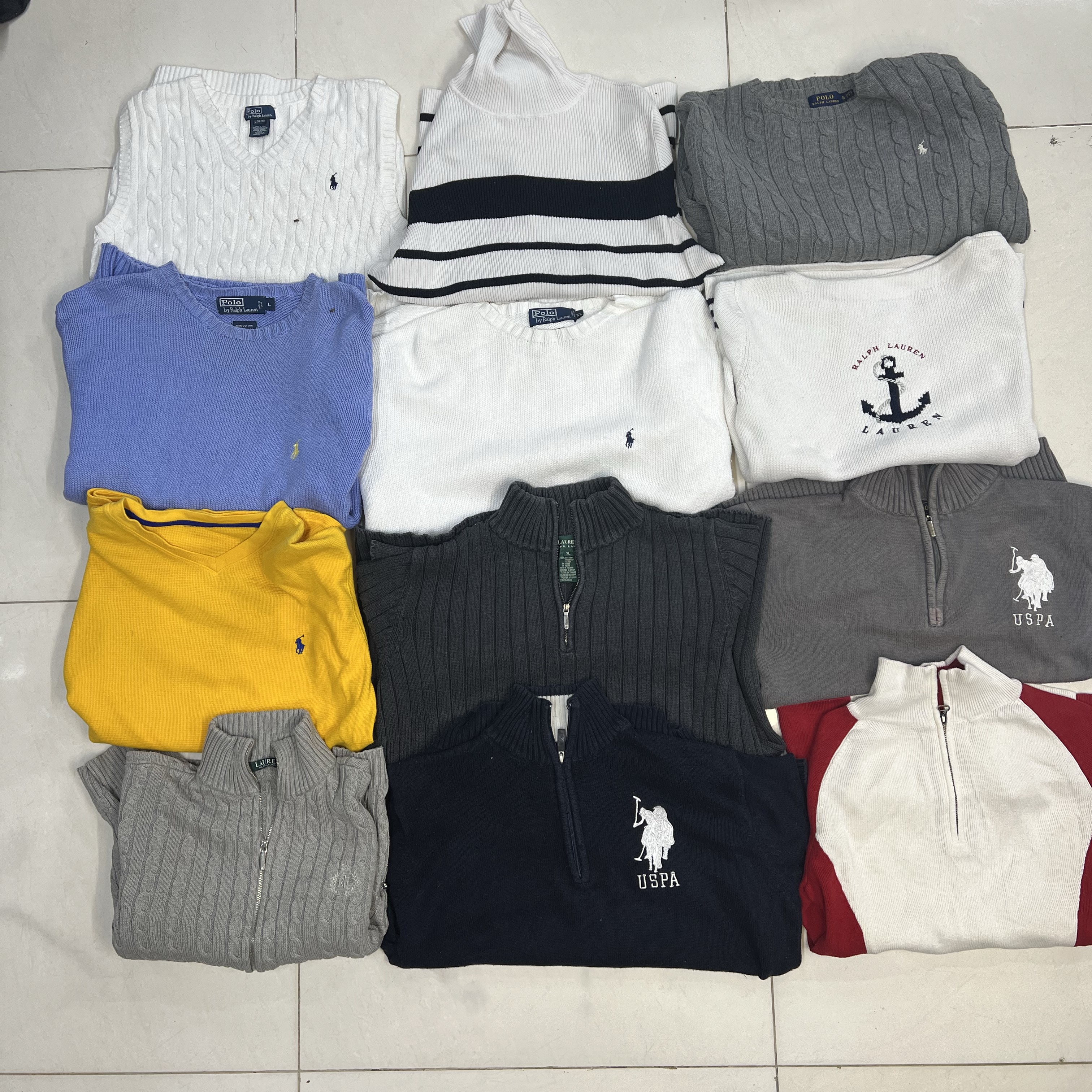 *Branded Polo Mix Sweaters 40 pieces* #307