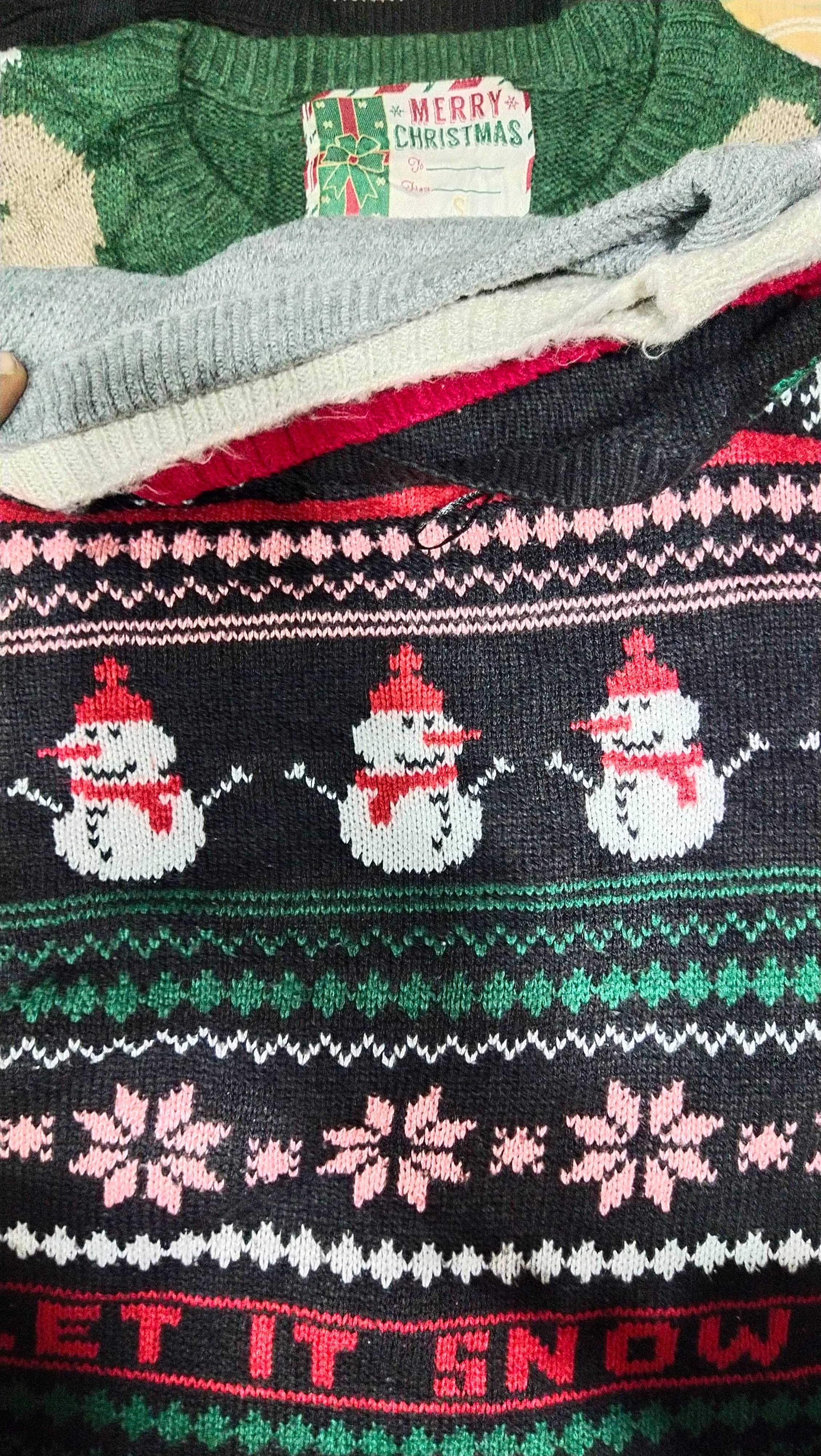 🎄 🎁 Christmas crazy sweaters 14 pcs ⛄🎁
