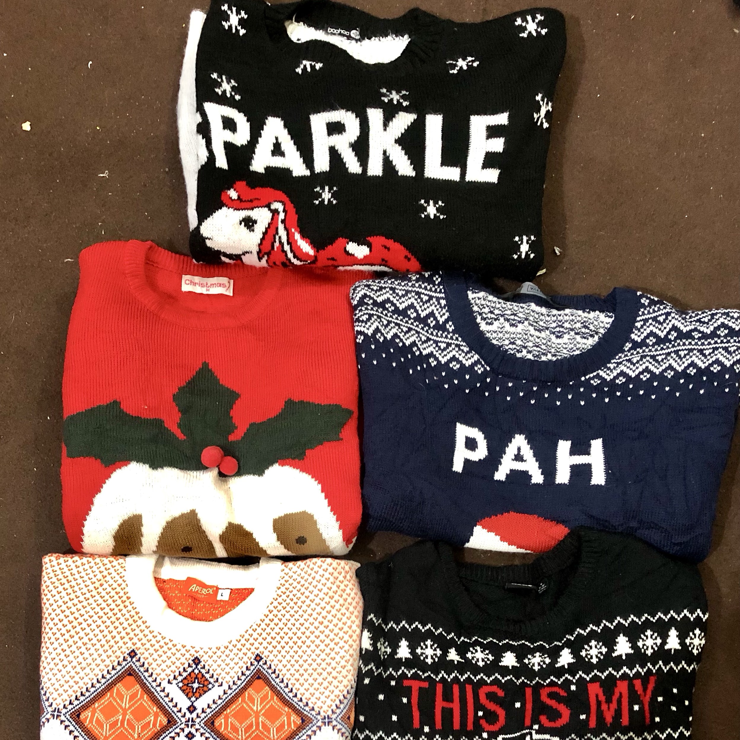 Christmas Sweaters 25 Pieces