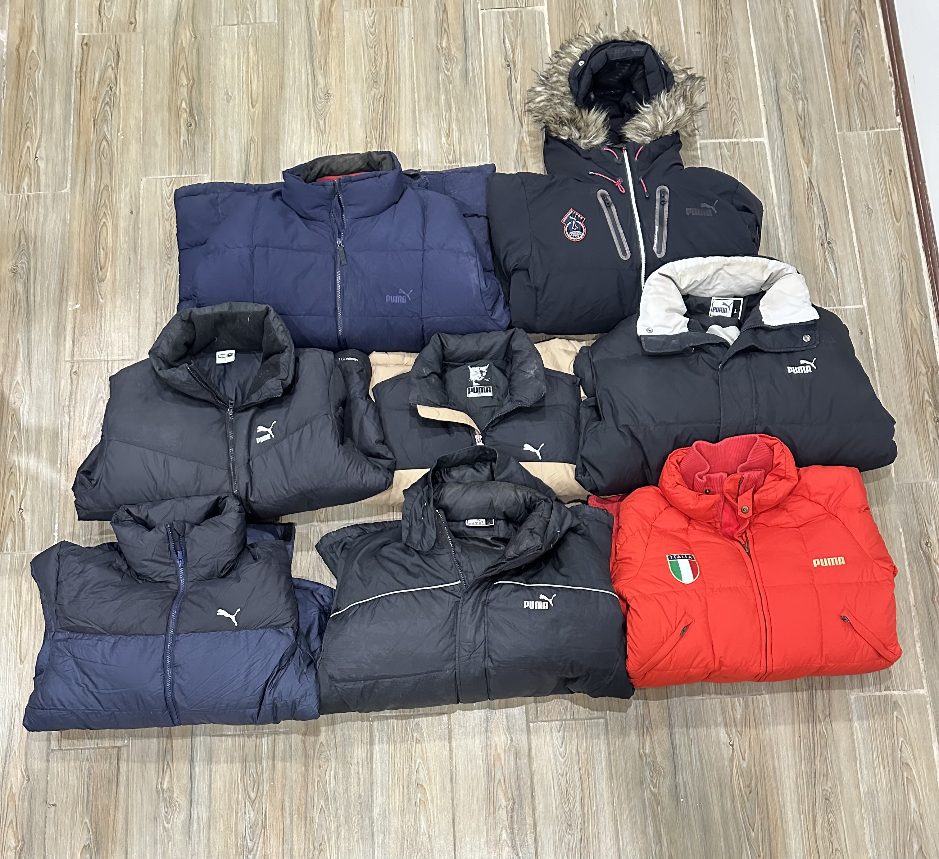 Branded Puma Puffer Jackets - 15 Pieces