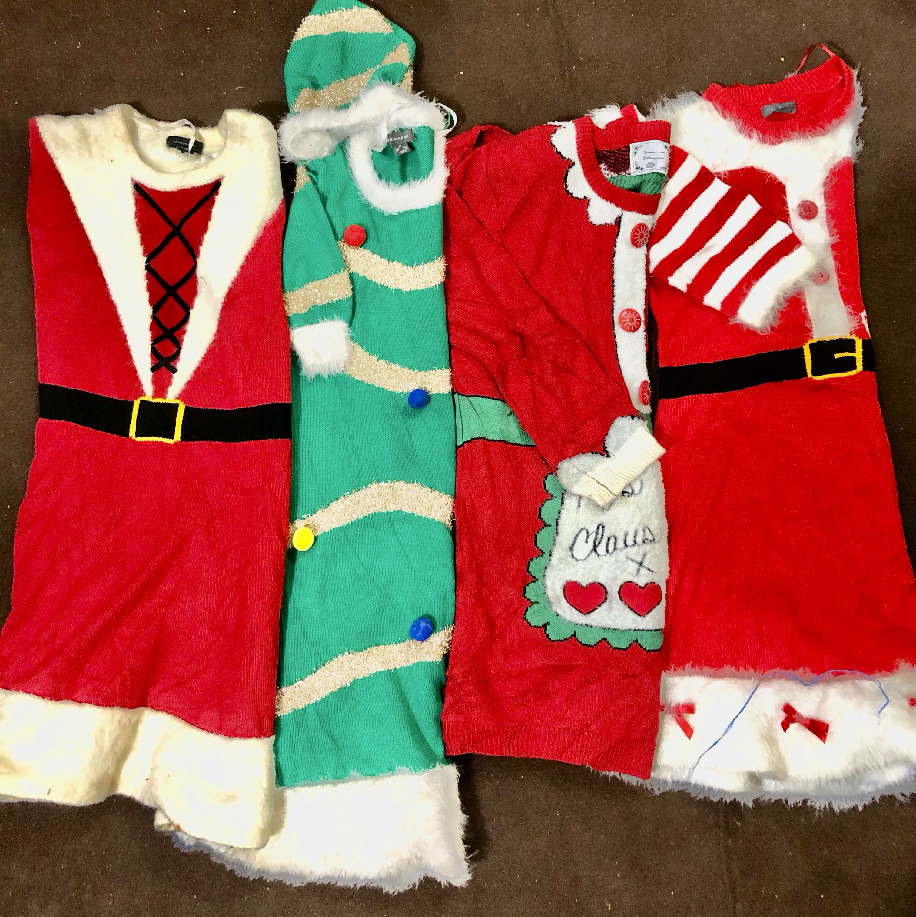 Women’s Christmas Tops, 9 Pieces