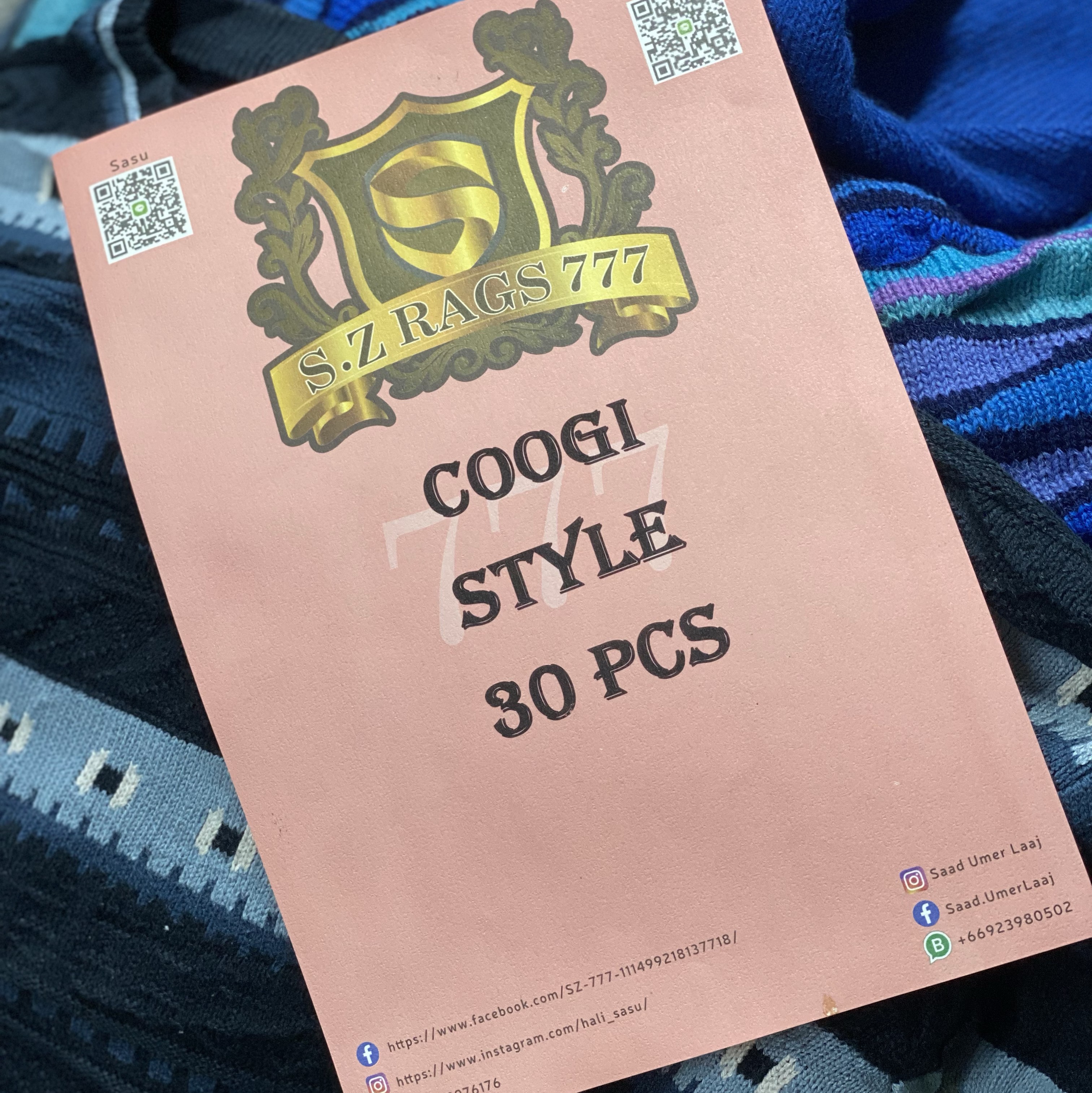 *Coogi-Style 30 Pieces*