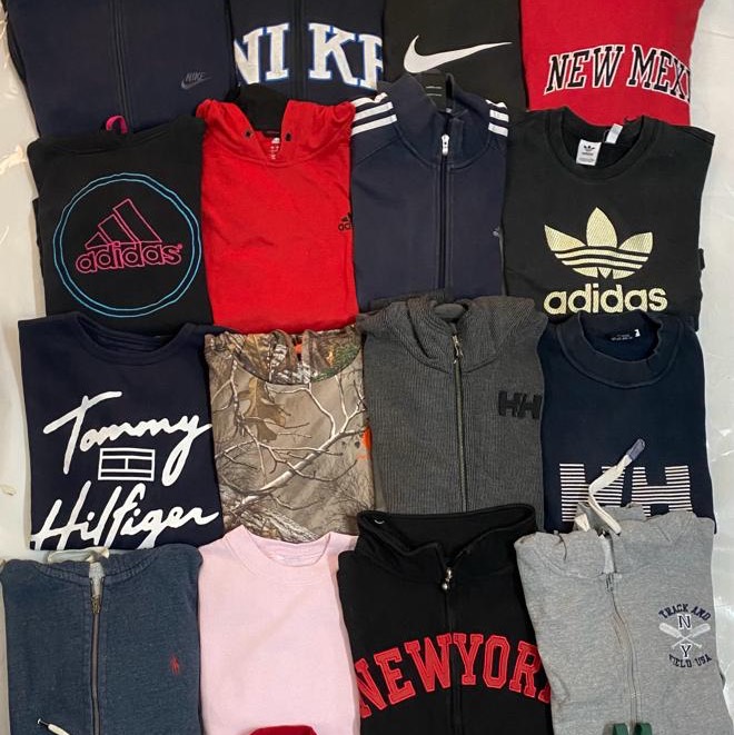 Nike/Adidas Sweatshirts 50 pcs S015