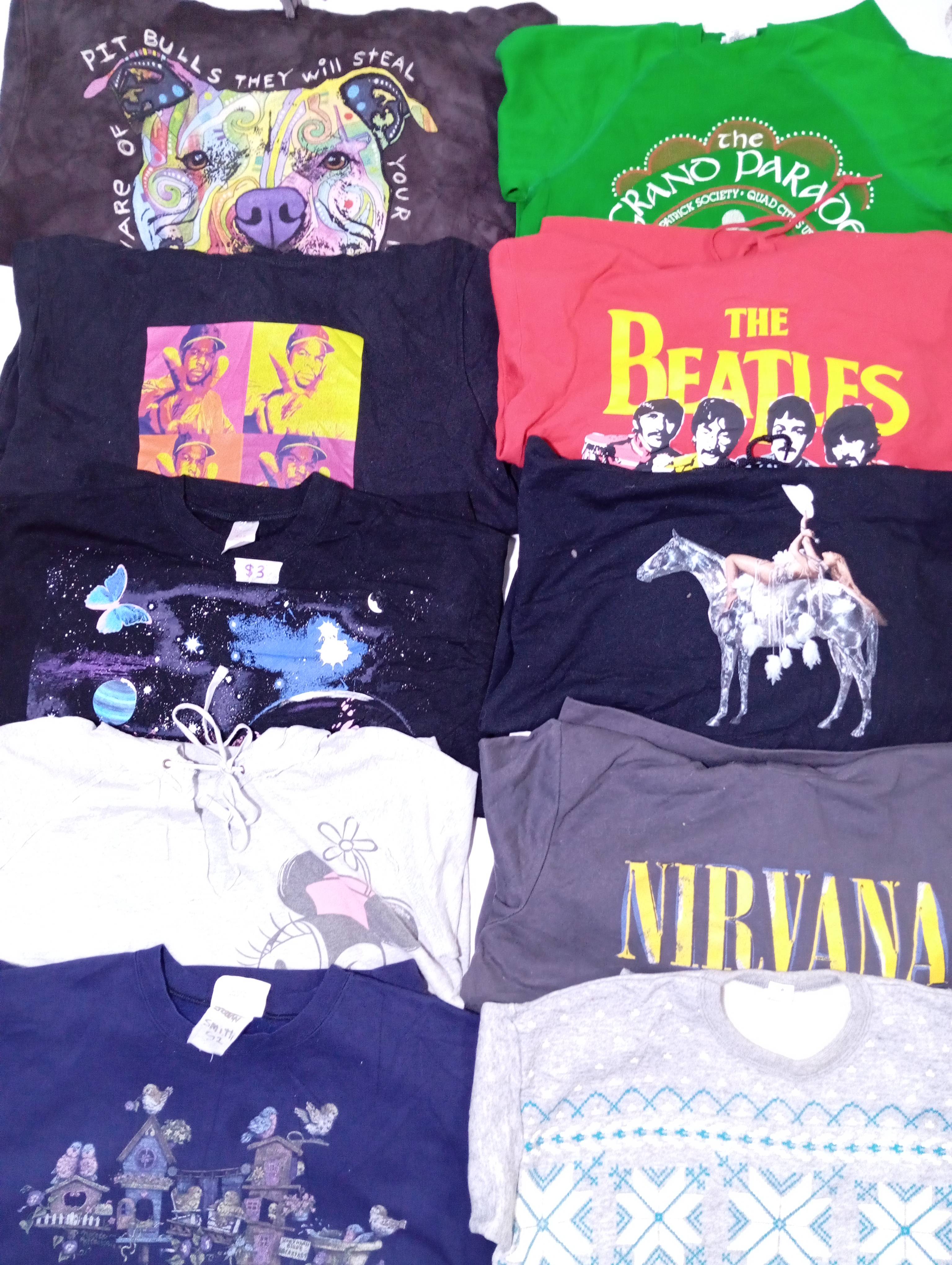 Vintage Printed Sweatshirts And Hoodies 10 Pcs